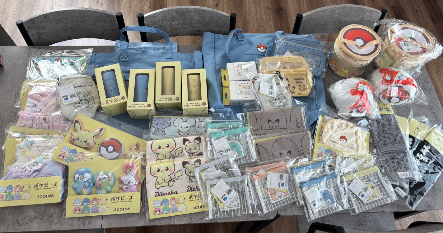 筒型ポーチ 3COINS