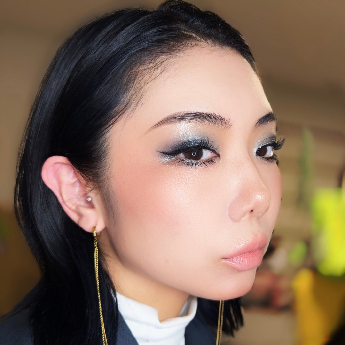 スムースリキッドアイライナー スーパーキープ/ヒロインメイク/リキッドアイライナーを使ったクチコミ(9枚目)