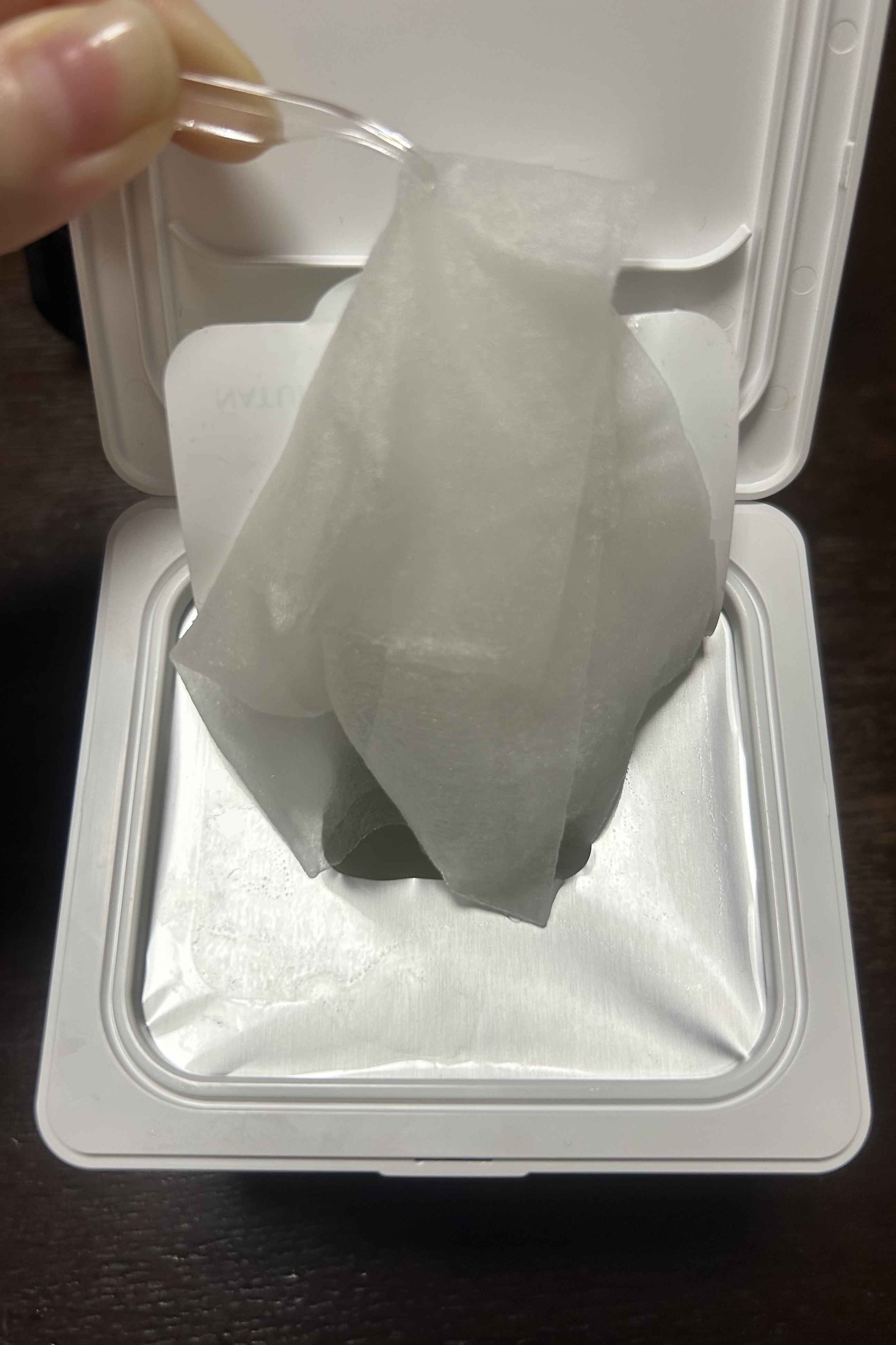 キューブマスク レチノール/ネイチャーリパブリック/シートマスク・パックを使ったクチコミ（2枚目）