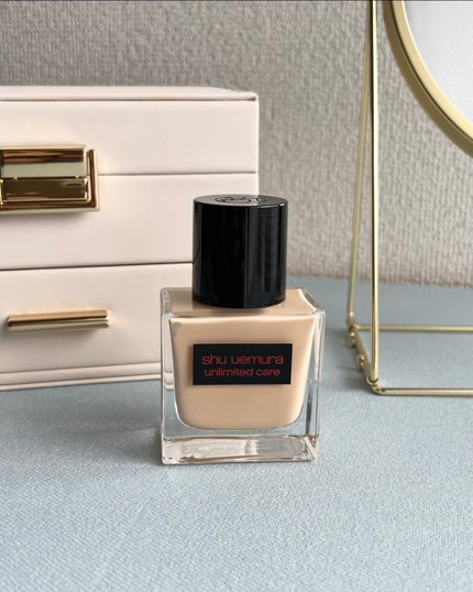 アンリミテッド ケア ツヤ セラム ファンデーション/shu uemura/リキッドファンデーションを使ったクチコミ(1枚目)