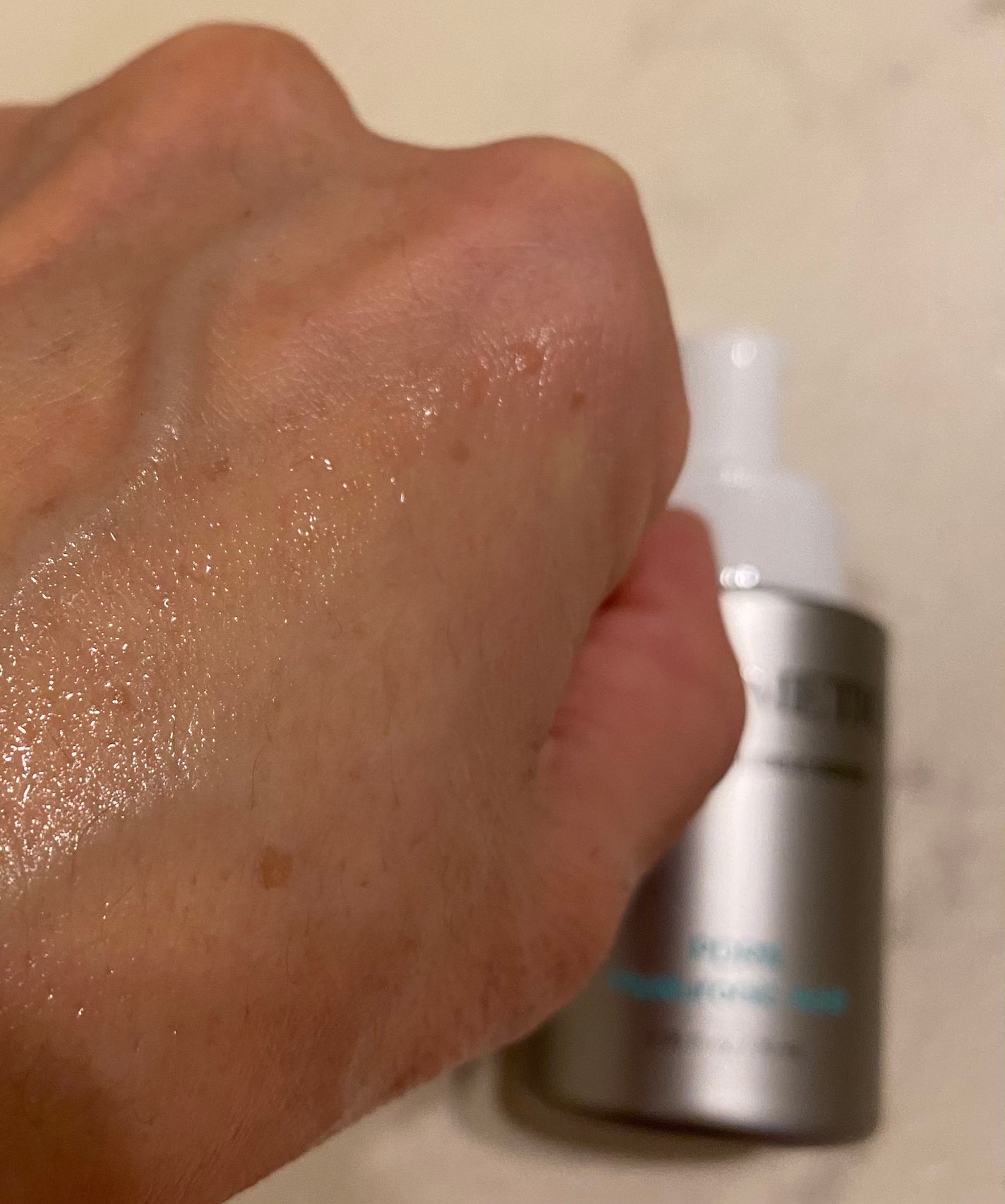 PDRN ヒアルロン酸 ミントマイクロバブルセラム/VT/美容液を使ったクチコミ(2枚目)