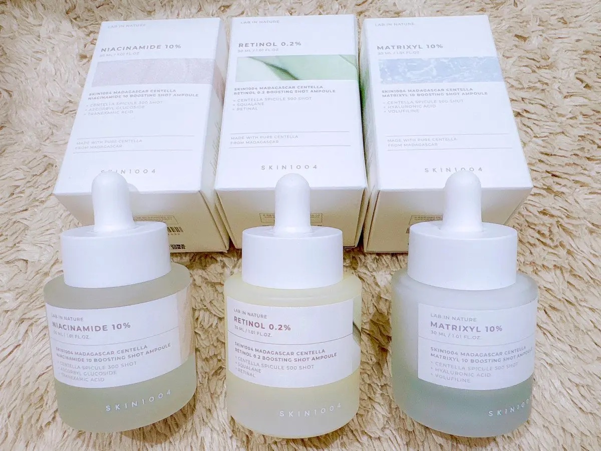 マトリキシル 10 ブースティングショット アンプル/SKIN1004/美容液を使ったクチコミ（1枚目）