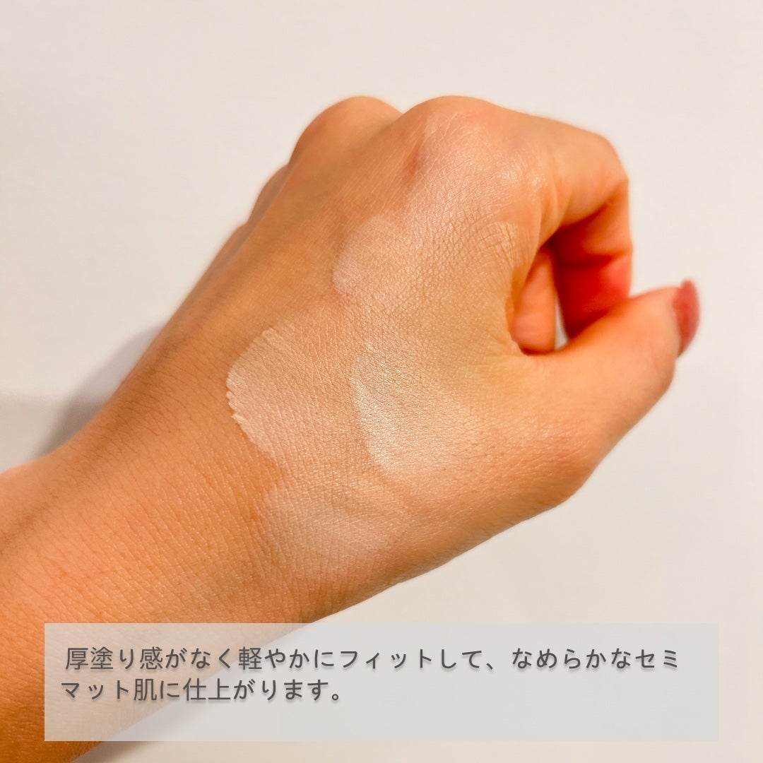 ツートンクッション/MILLIMILLI/クッションファンデーションを使ったクチコミ(3枚目)