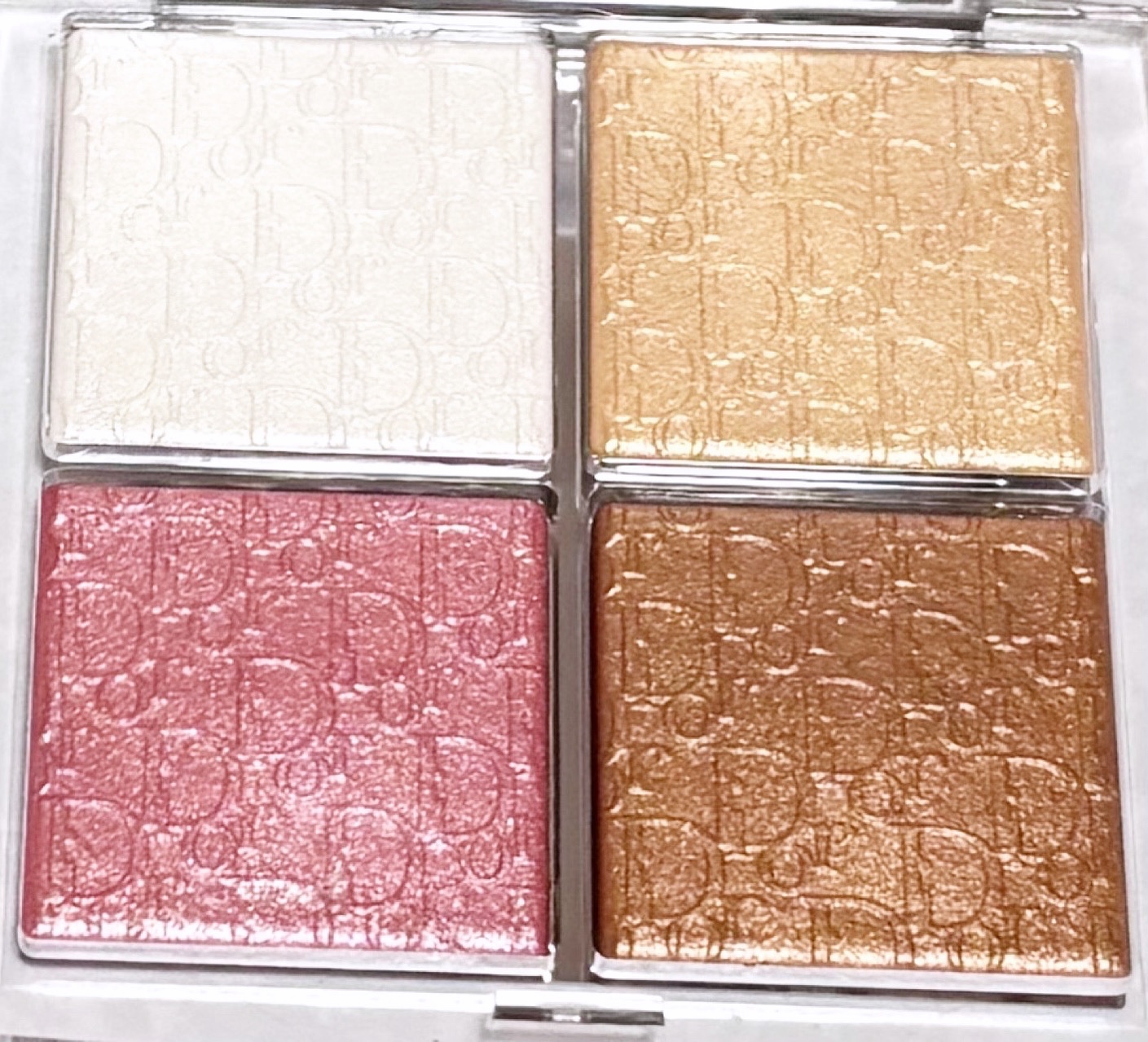 ディオール バックステージ フェイス グロウ パレット/Dior/ハイライトを使ったクチコミ（2枚目）