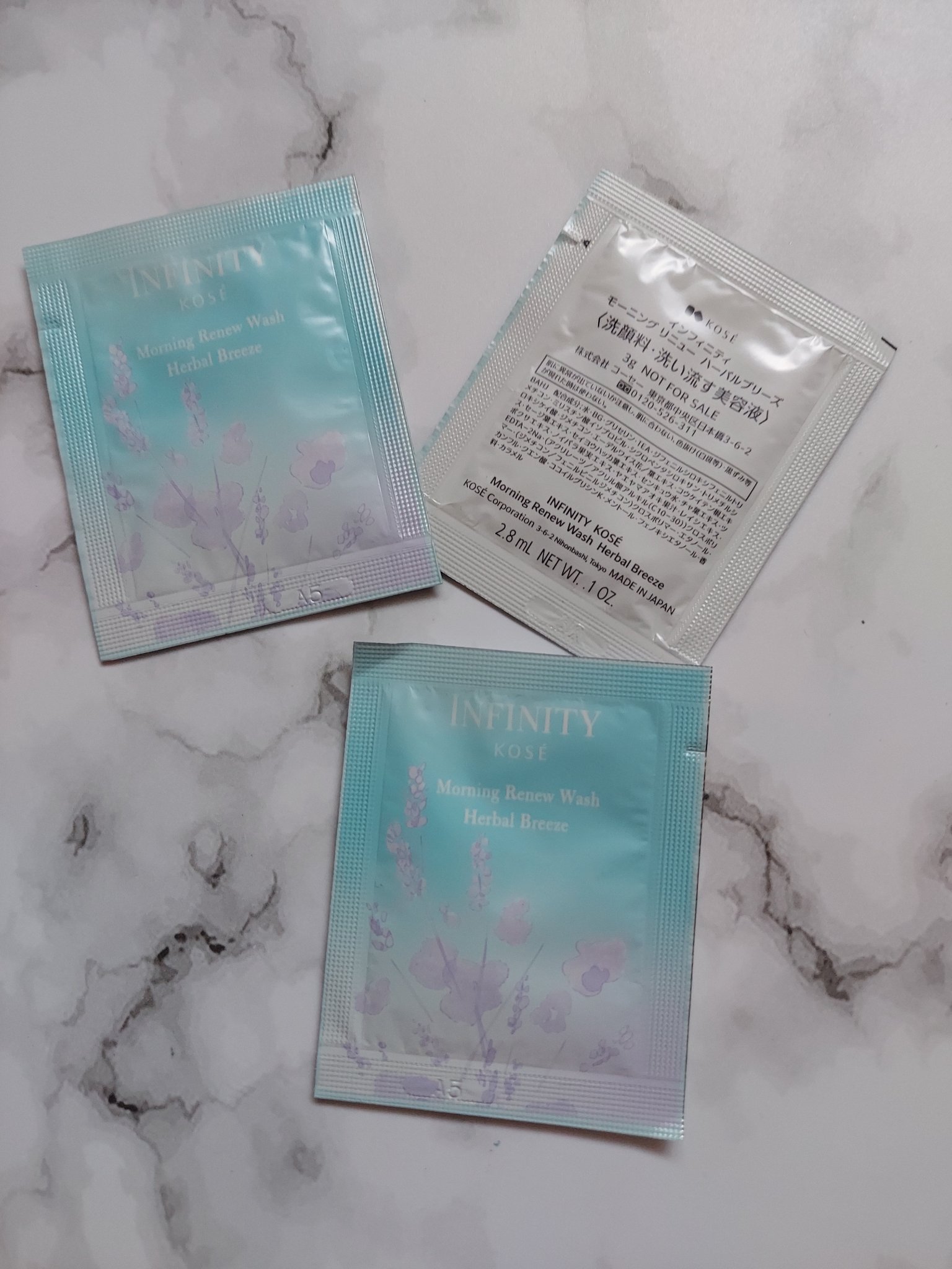 モーニング リニュー ハーバルブリーズ/インフィニティ/その他洗顔料を使ったクチコミ（1枚目）