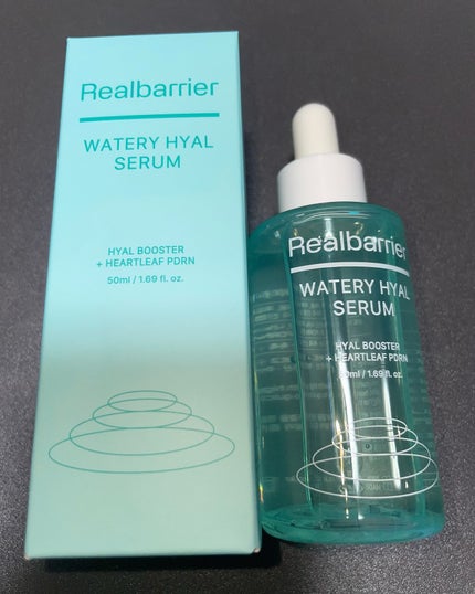 ウォータリー ヒアル セラム/Real Barrier/美容液を使ったクチコミ(2枚目)