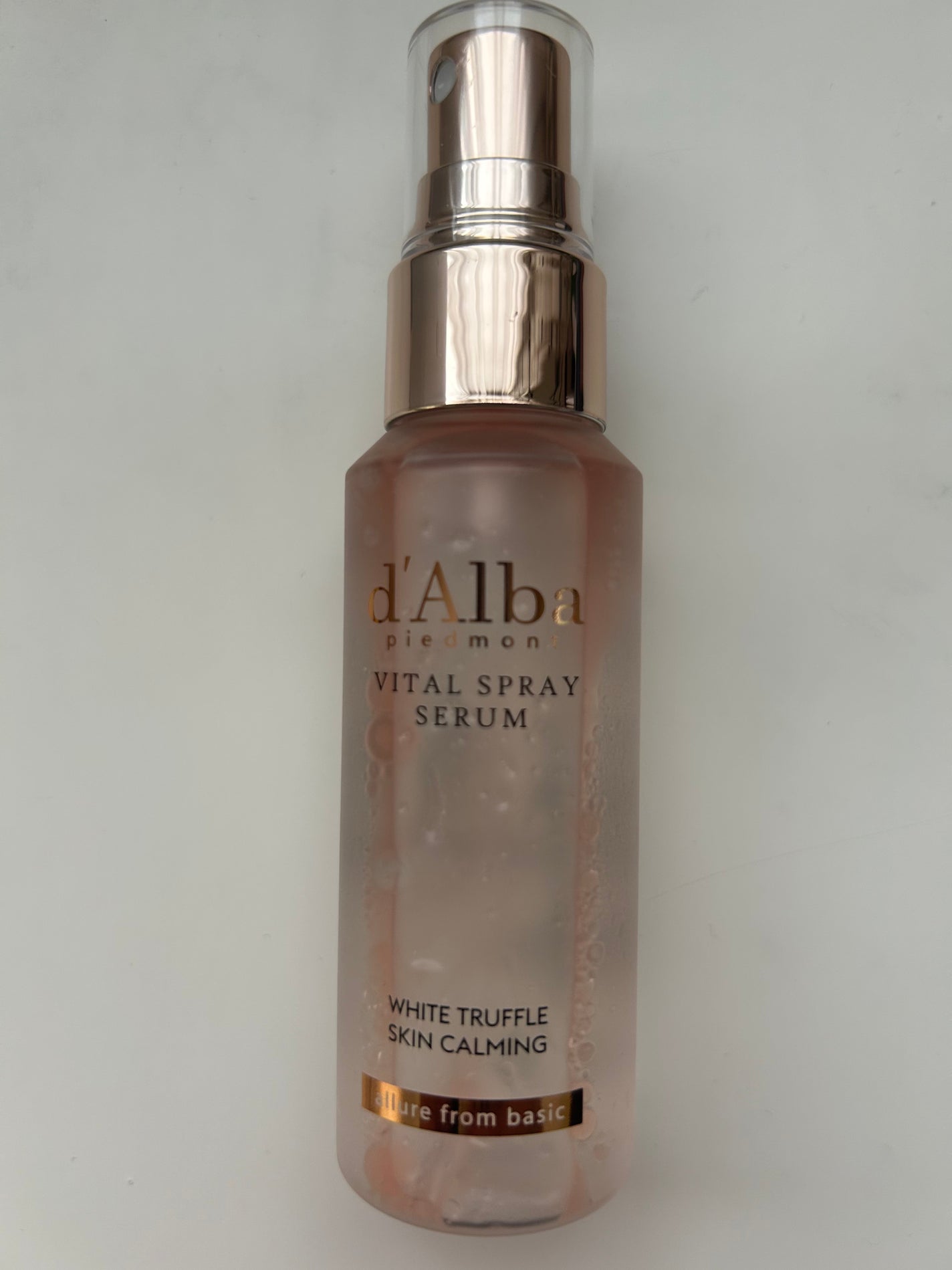 ダルバ ホワイトトリュフバイタルスプレーセラム/ダルバ/ミスト状化粧水を使ったクチコミ(2枚目)