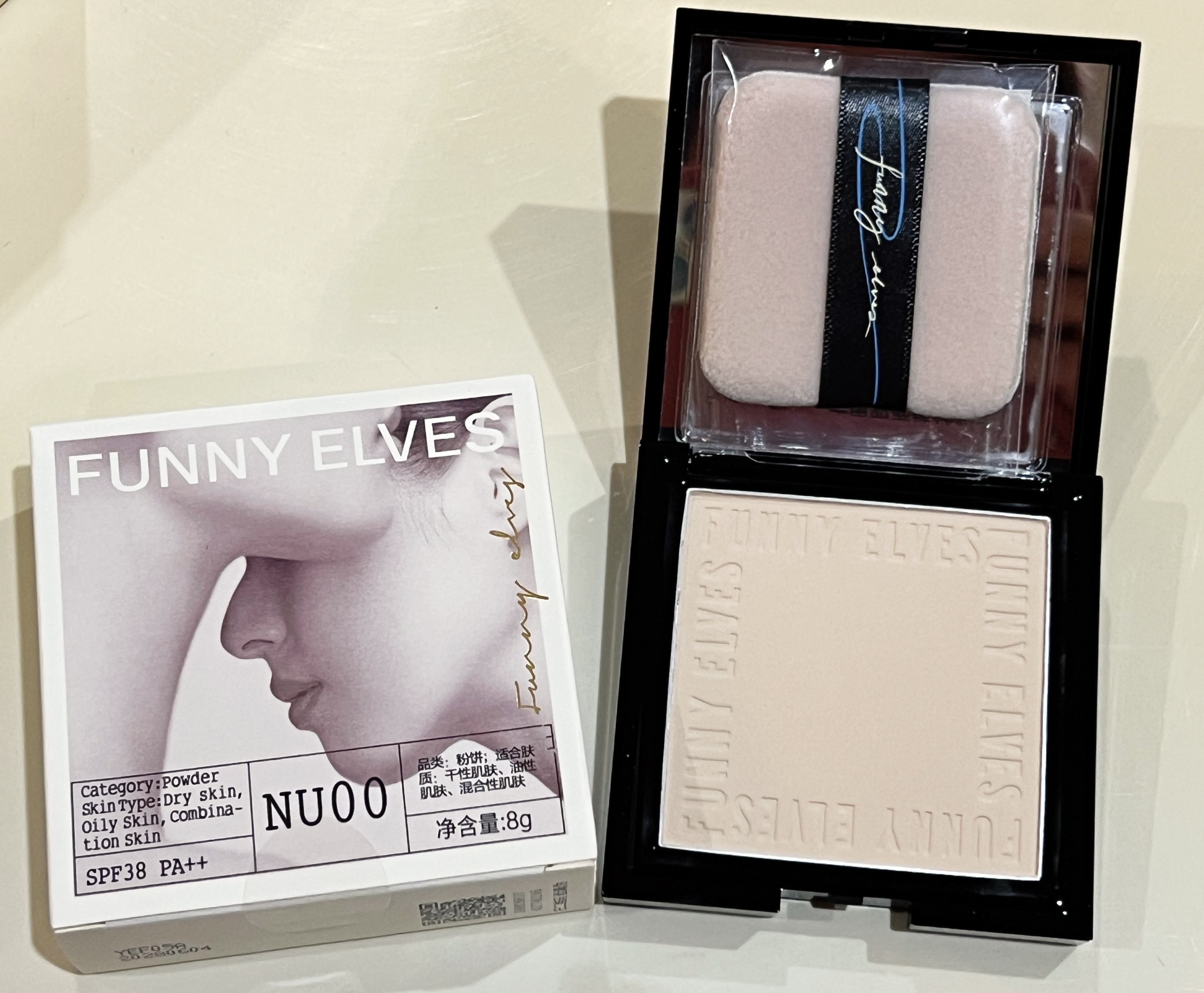 UVソフトマットプレストパウダー/FUNNY ELVES方里/プレストパウダーを使ったクチコミ（1枚目）