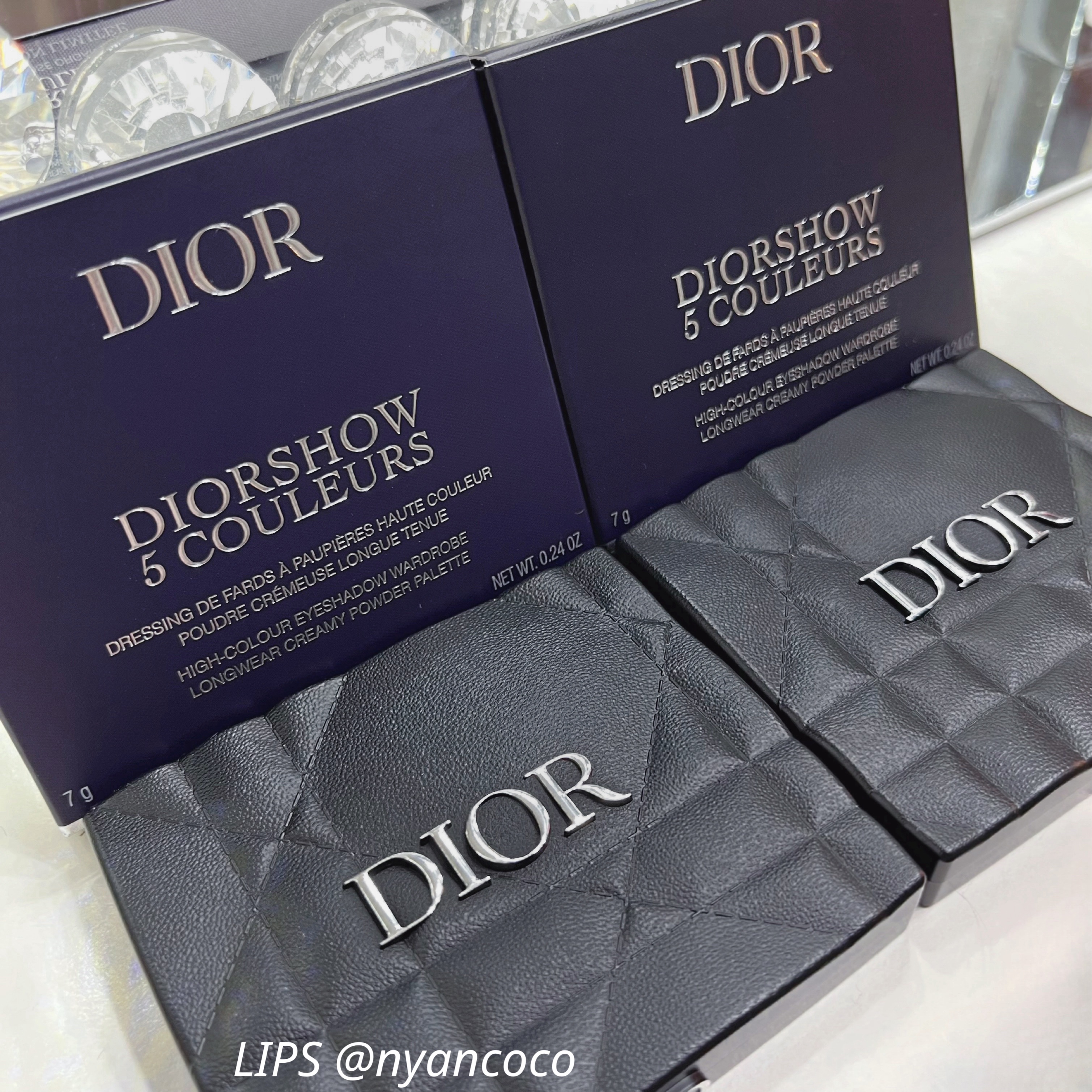 Diorのアイシャドウ ディオールショウ サンク クルール他、1商品