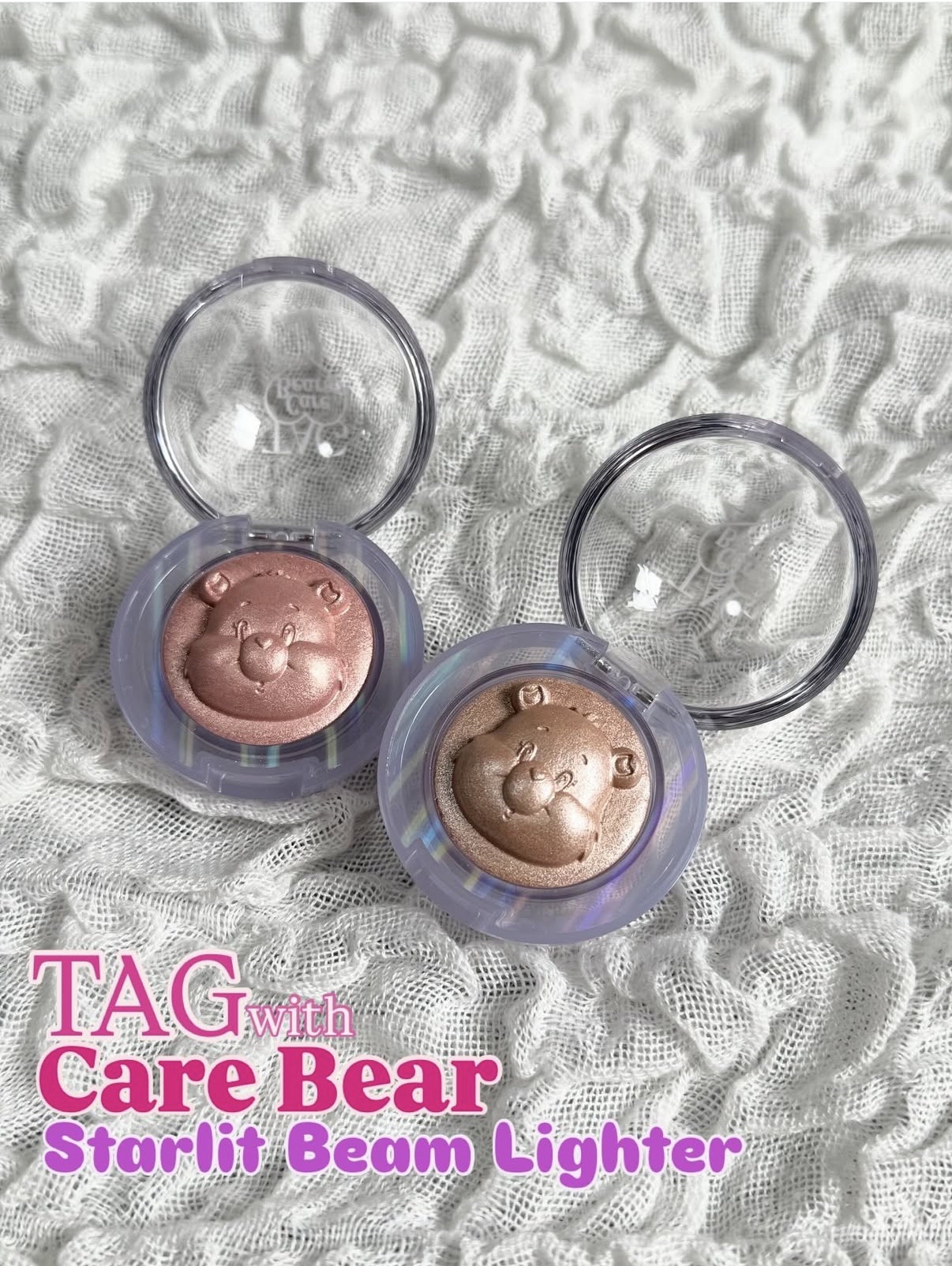 
⁡
⁡
🍭🧸🍒🧸🫧🧸🌈🧸🍀
⁡
    TAG with
                Care Bear    
⁡
🌞🧸⛱️🧸🍰🧸🌼🧸💫
⁡
Starlit Beam Lighter
⁡
02 LU