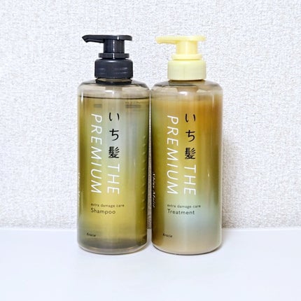 THE PREMIUM エクストラダメージケアシャンプー/トリートメント(シャイニーモイスト)/いち髪/市販シャンプーを使ったクチコミ(1枚目)