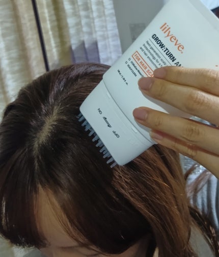 グローターン 100ml/リリーイブ/頭皮ローションを使ったクチコミ(5枚目)