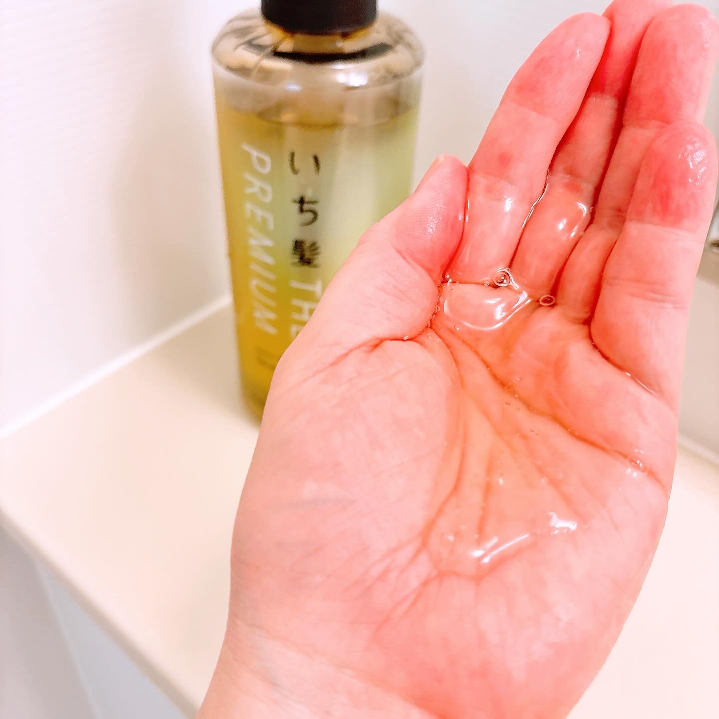 THE PREMIUM エクストラダメージケアシャンプー／トリートメント（シャイニーモイスト）/いち髪/市販シャンプーを使ったクチコミ（2枚目）