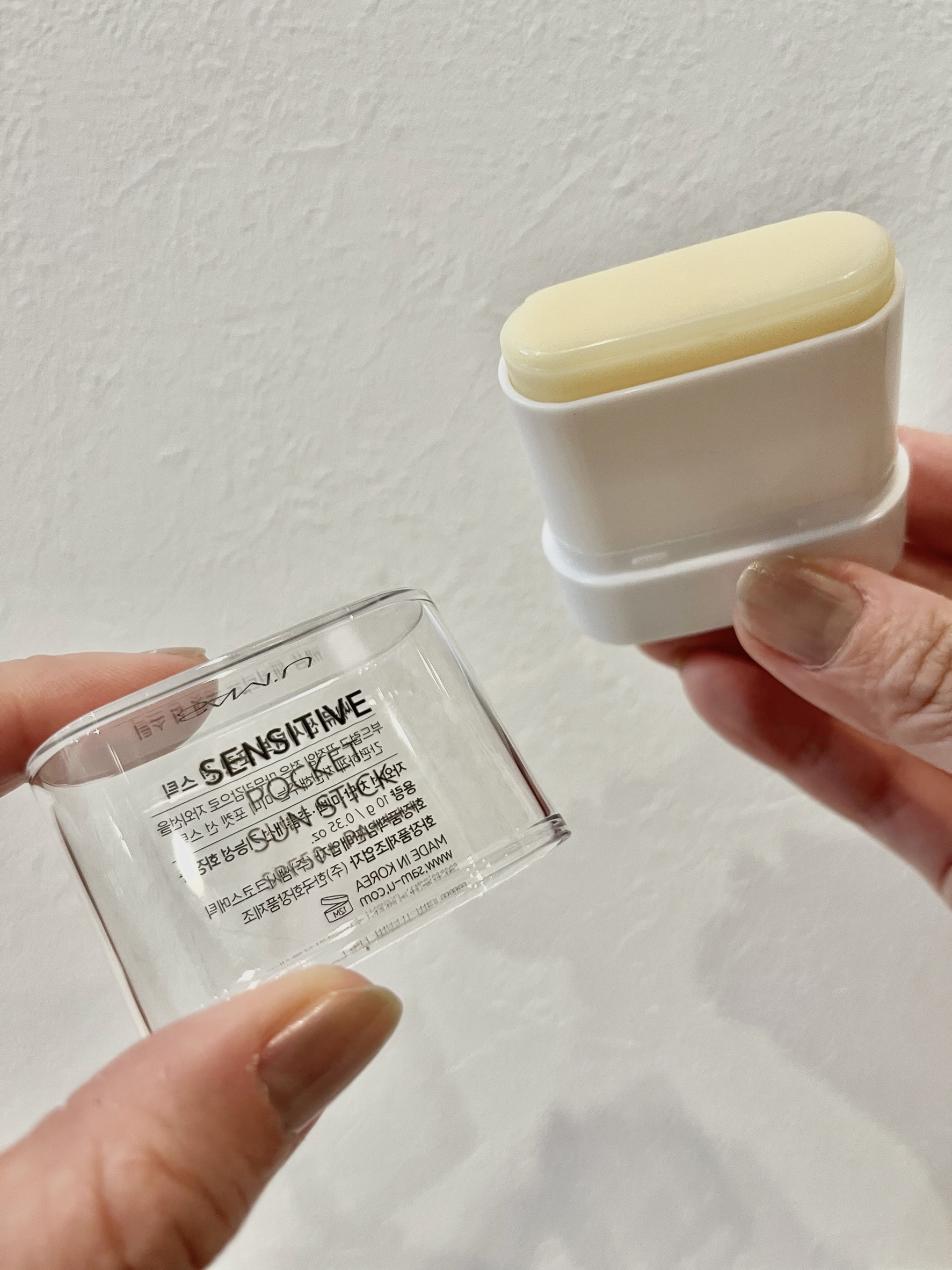 センシティブポケットサンスティック/SAM'U/日焼け止めスティックを使ったクチコミ（2枚目）