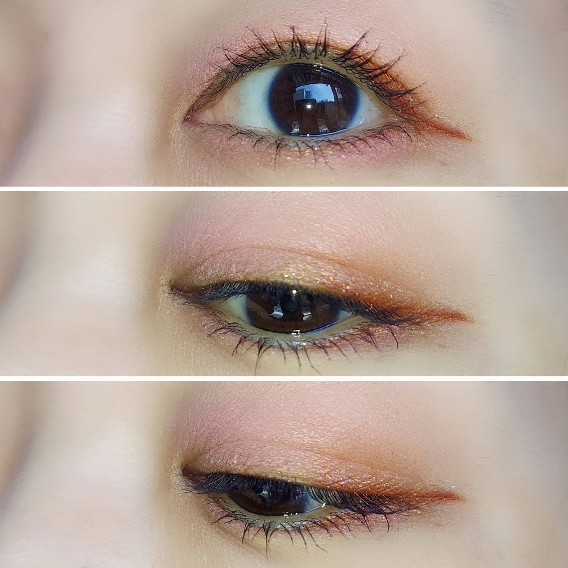 クリーミータッチライナー/キャンメイク/ジェルアイライナーを使ったクチコミ（3枚目）