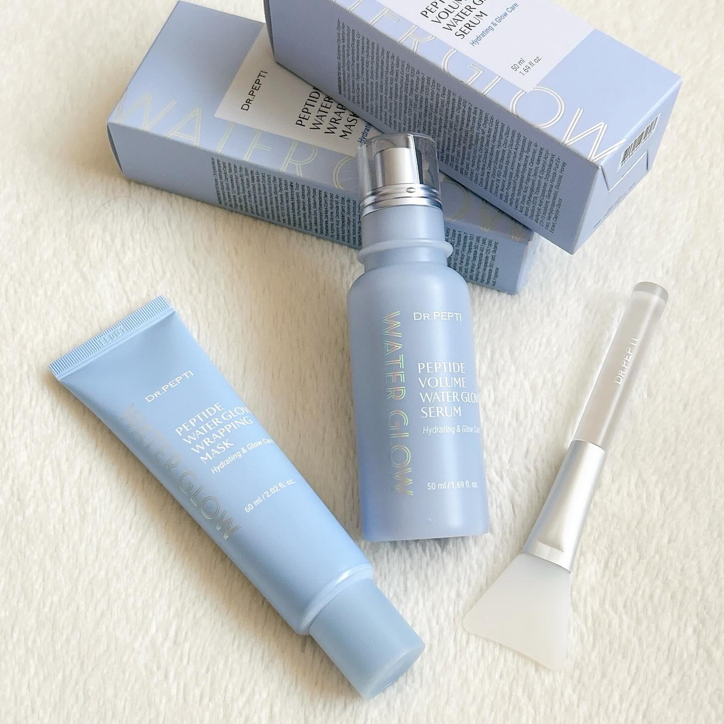 ペプチドウォーターグロウラッピングマスク/DR.PEPTI/フェイスクリームを使ったクチコミ（1枚目）