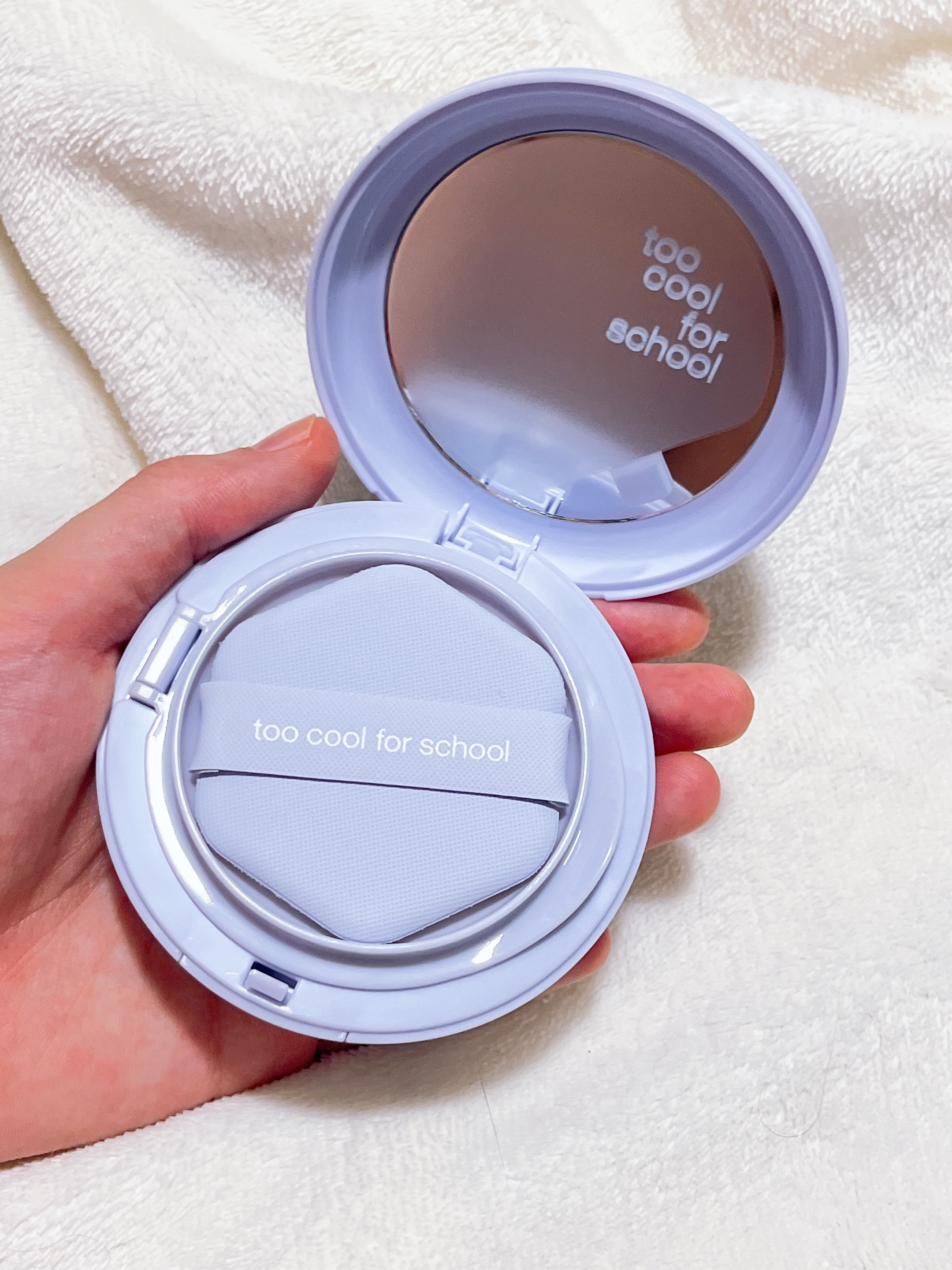 エアーフィットクッション/too cool for school/クッションファンデーションを使ったクチコミ（2枚目）
