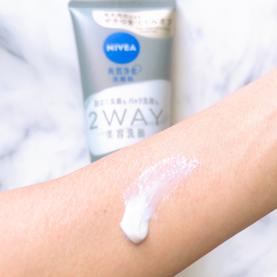 ニベア2WAY美容洗顔/ニベア/洗顔フォームを使ったクチコミ(2枚目)