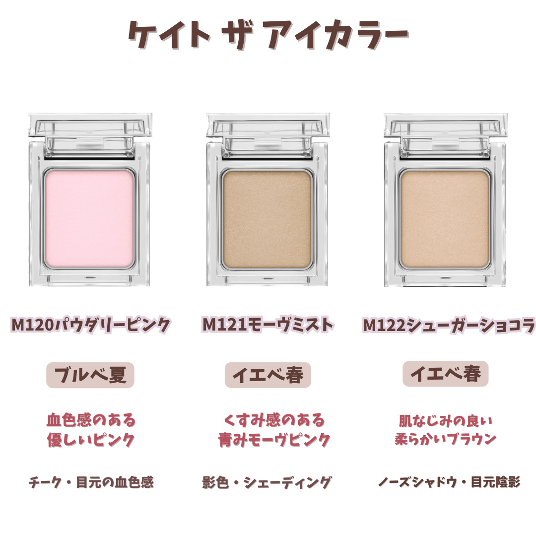 ケイト ザ アイカラー/KATE/単色アイシャドウを使ったクチコミ（3枚目）