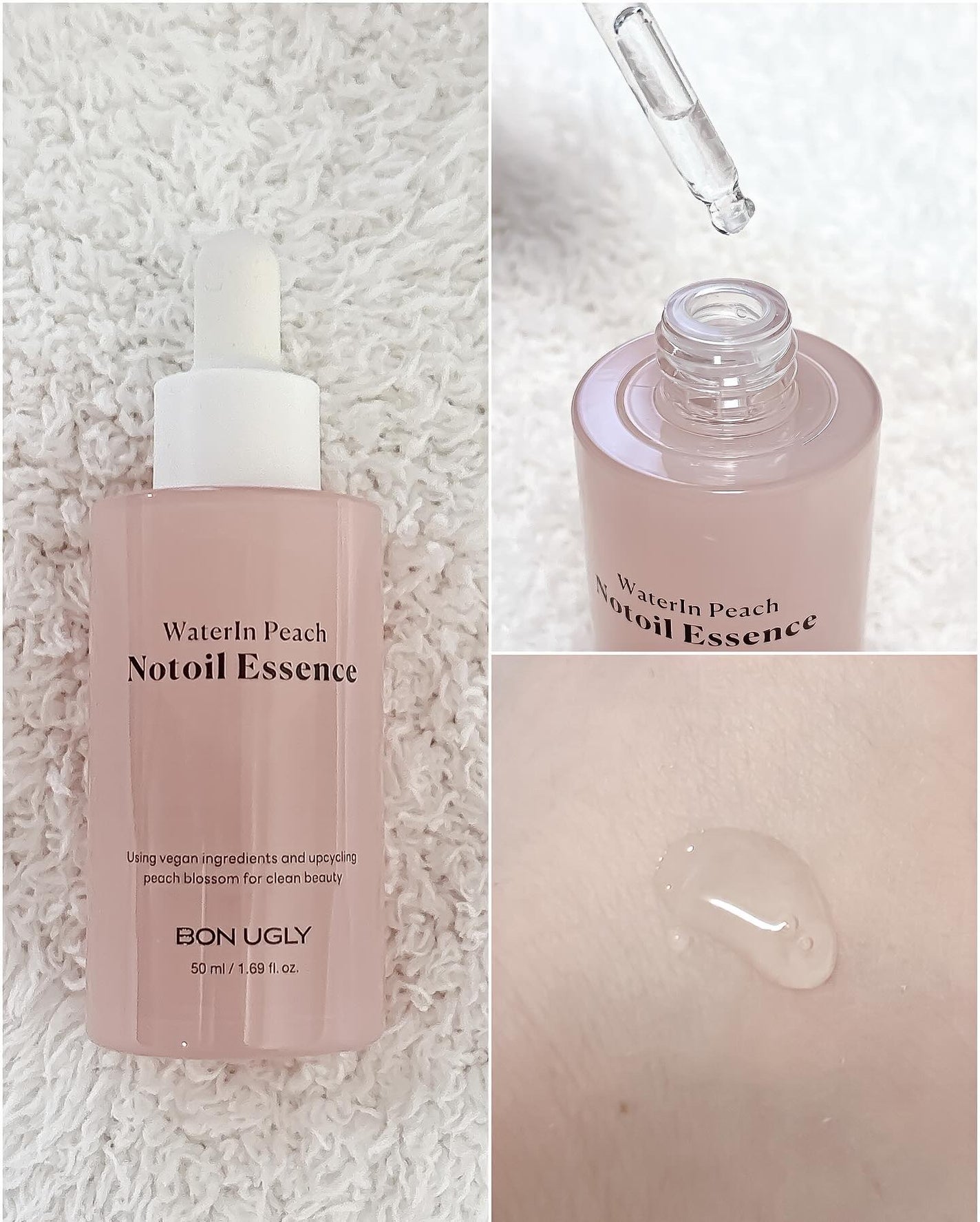 ウォーターインピーチノットオイルエッセンス/BONUGLY/化粧水を使ったクチコミ(4枚目)