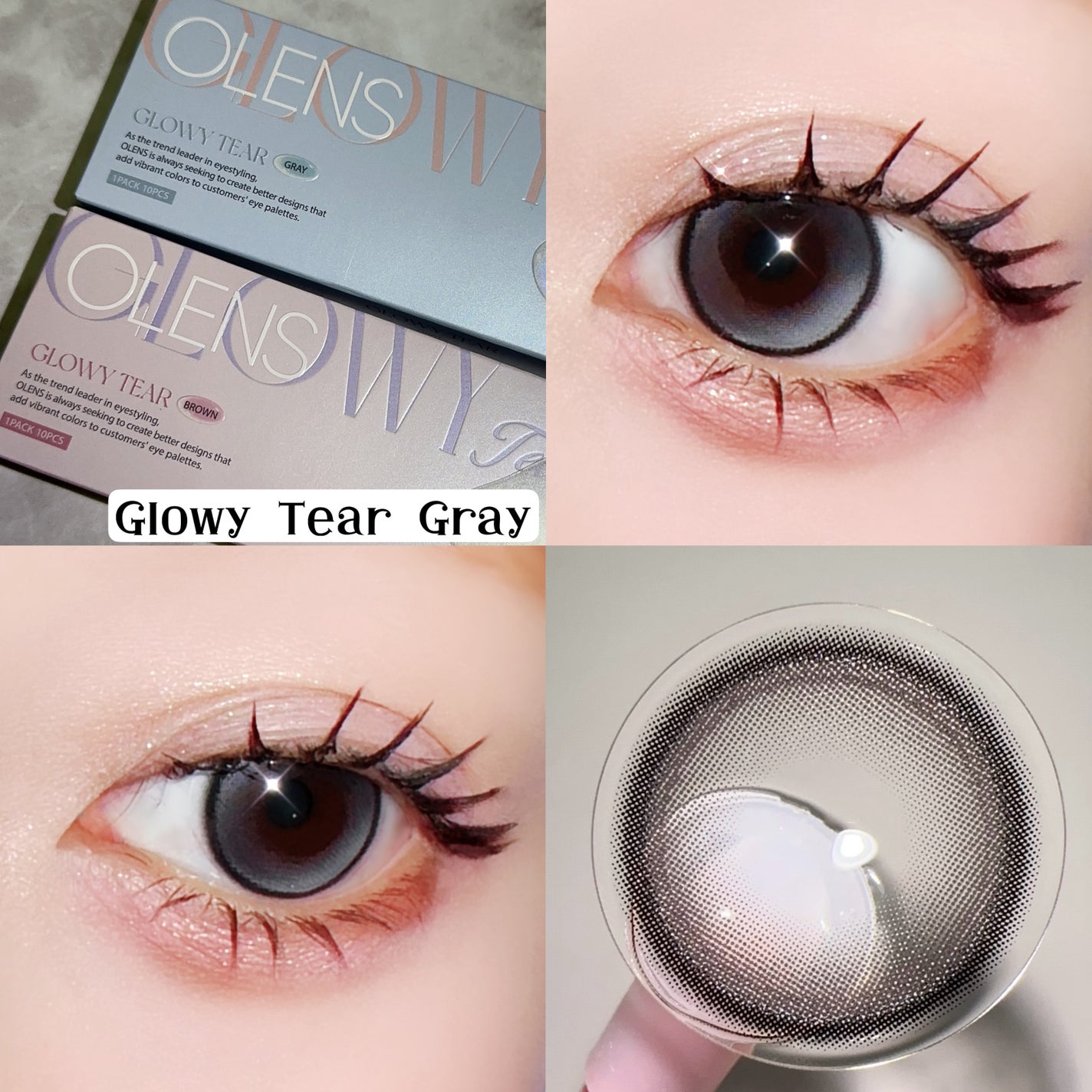 Double Tint 1day/OLENS/カラーコンタクトレンズを使ったクチコミ(4枚目)