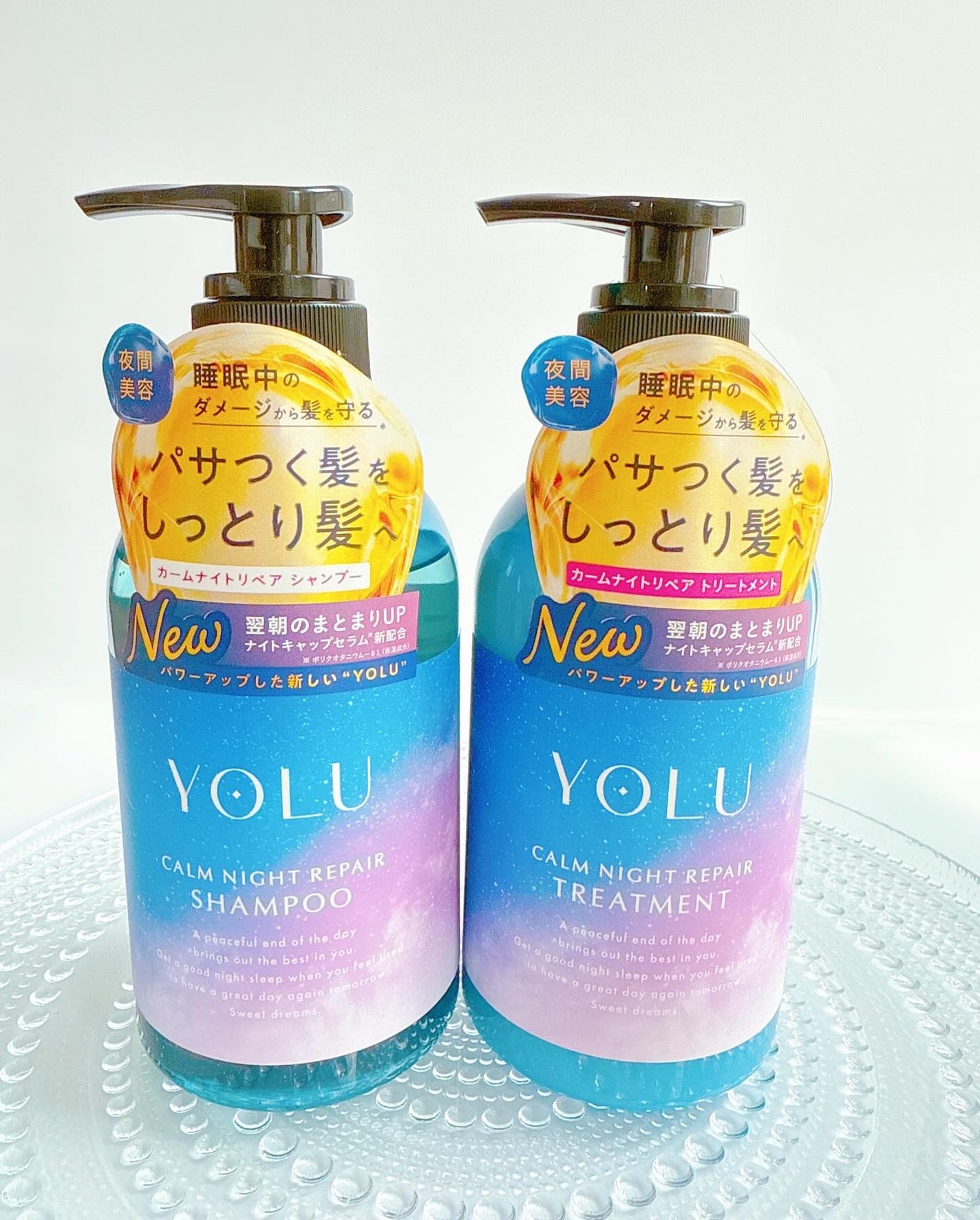 カームナイトリペアシャンプー/トリートメント/YOLU/シャンプー・コンディショナーを使ったクチコミ(6枚目)