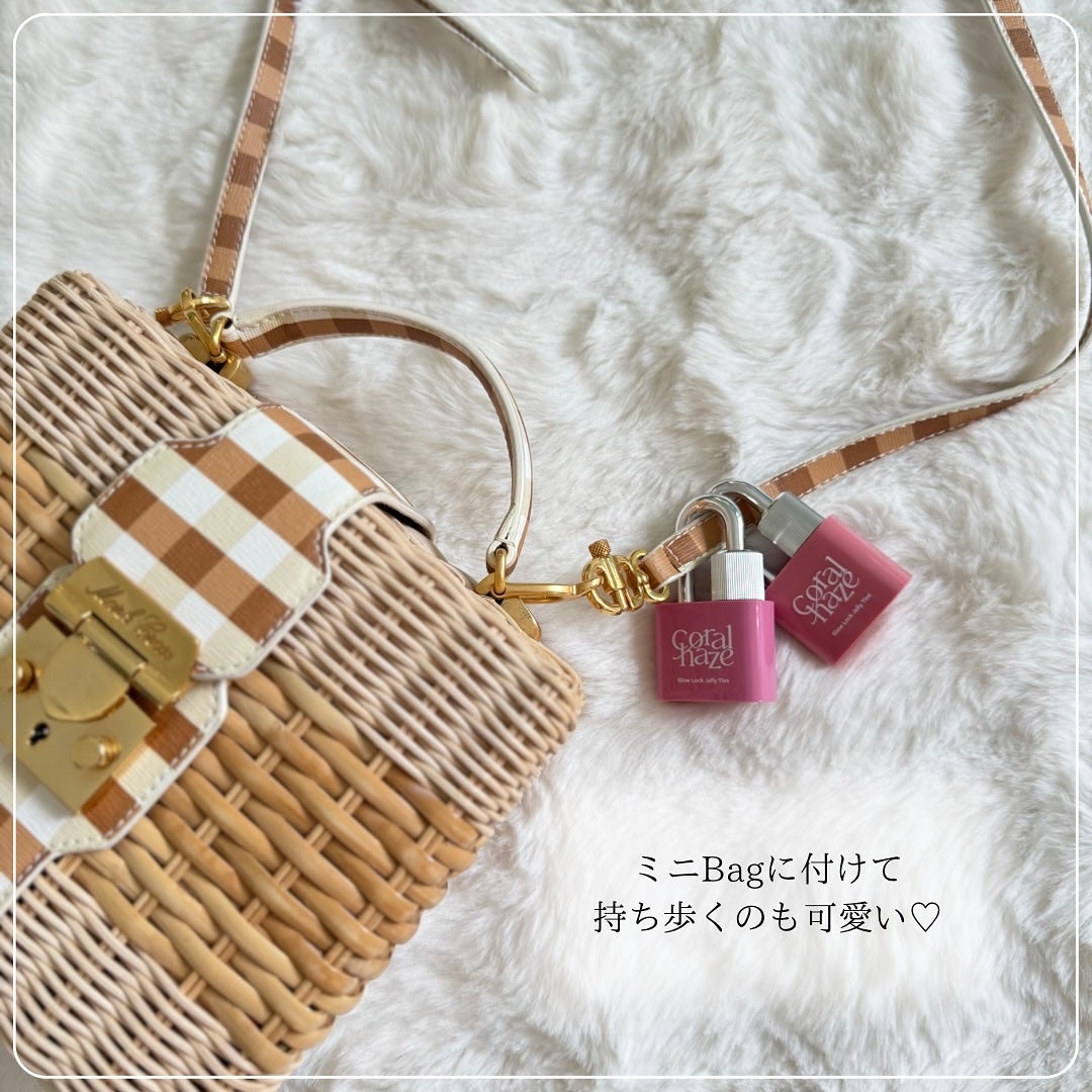 グロウロックゼリーティント/Coralhaze/リップティントを使ったクチコミ(6枚目)