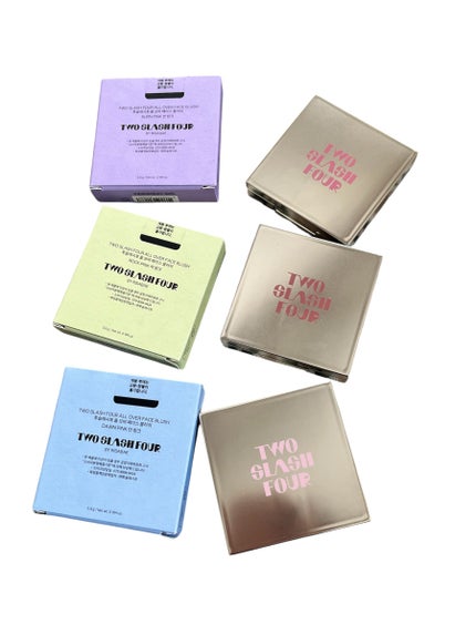 オールオーバーフェイスブラッシュ/TWO SLASH FOUR/パウダーチークを使ったクチコミ(5枚目)