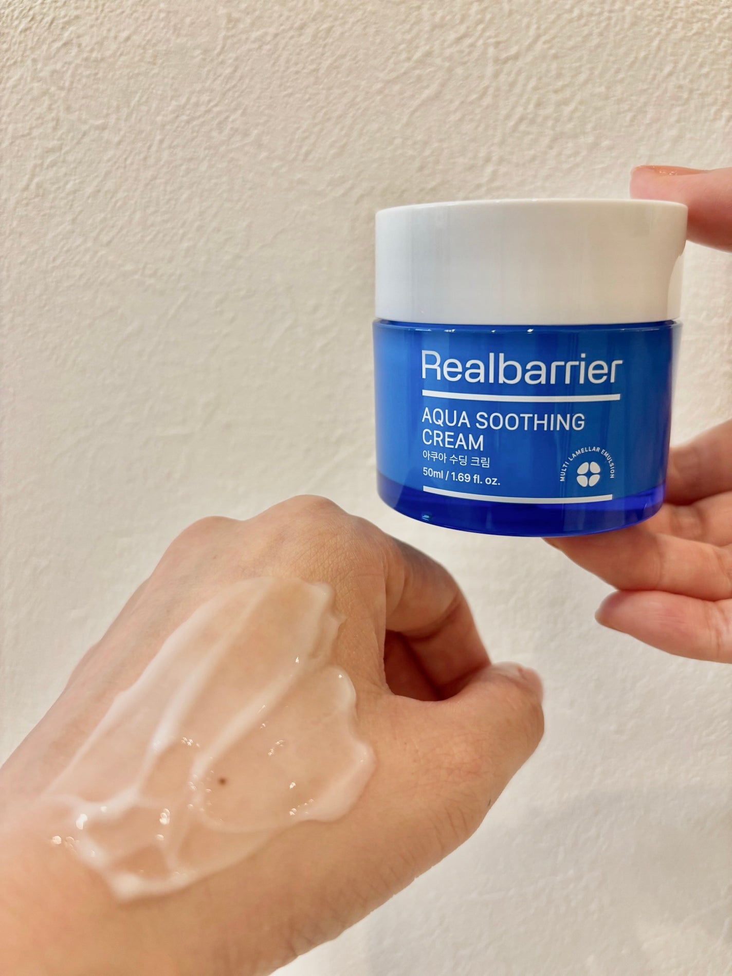 アクアスージングクリーム/Real Barrier/フェイスクリームを使ったクチコミ(4枚目)