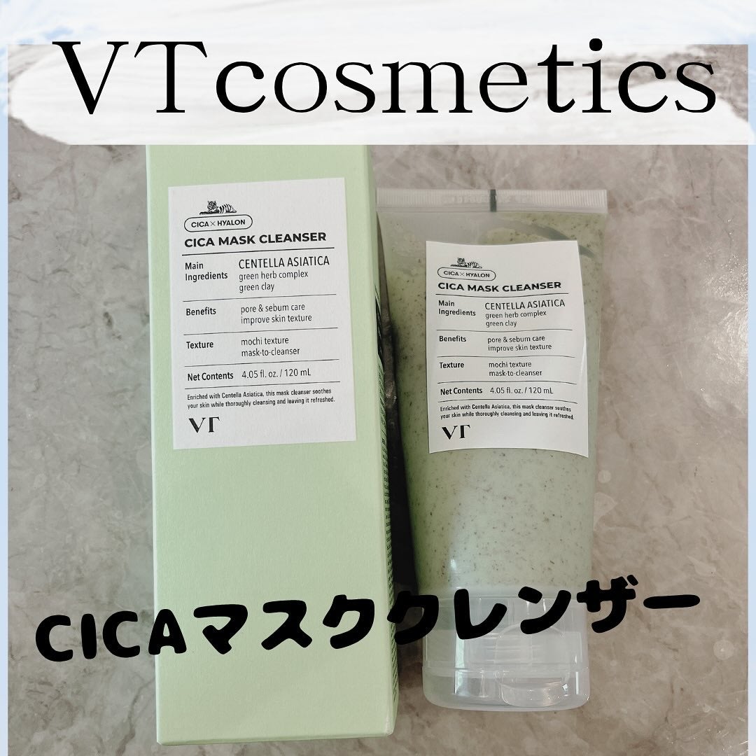 CICA マスククレンザー/VT/洗顔フォームを使ったクチコミ(1枚目)