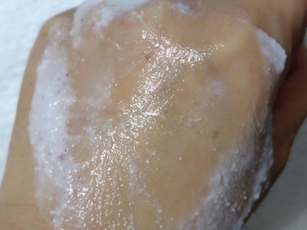 フェイスポリッシャー リラクシング(ラベンダー)/SABON/スクラブ・ゴマージュを使ったクチコミ(4枚目)