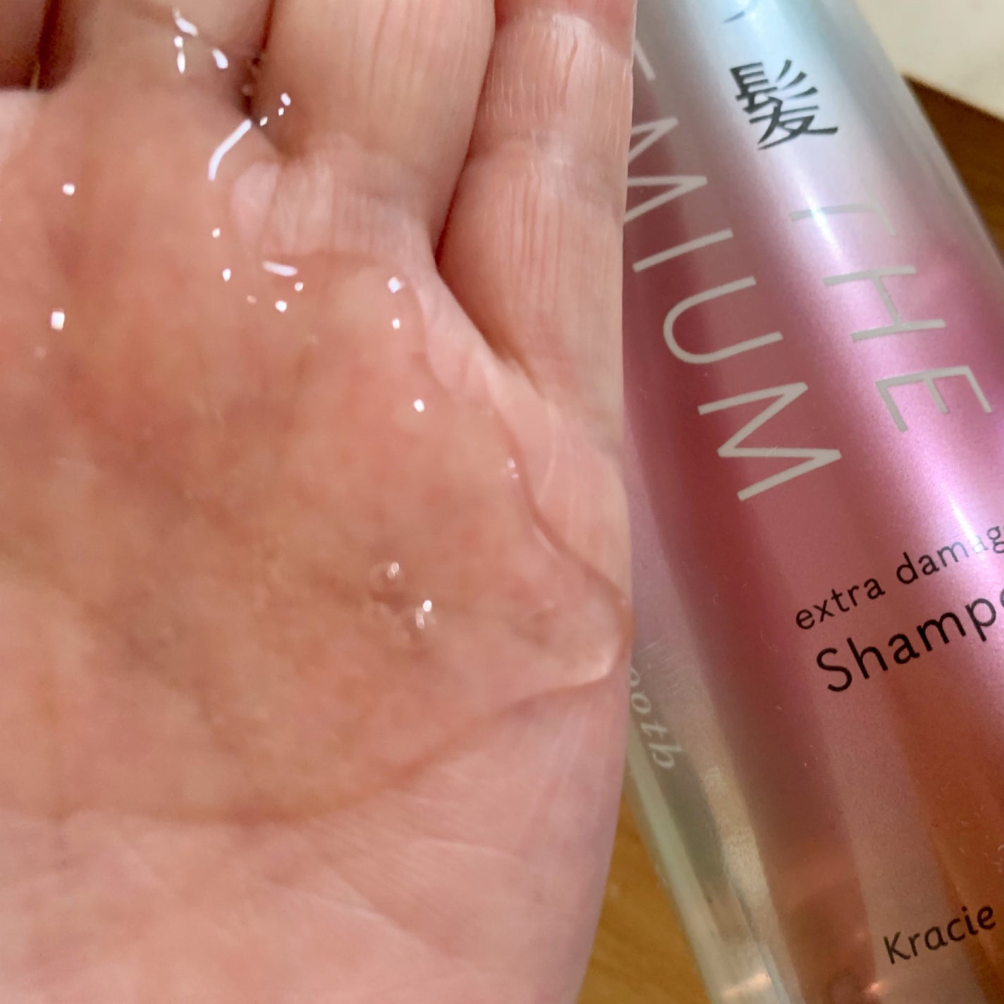 THE PREMIUM エクストラダメージケアシャンプー/トリートメント(シルキースムース)/いち髪/市販シャンプーを使ったクチコミ(2枚目)