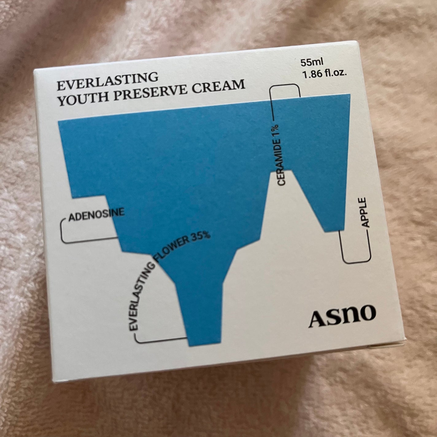 エバーラスティングユースプリザーブクリーム/ASNO/フェイスクリームを使ったクチコミ(1枚目)