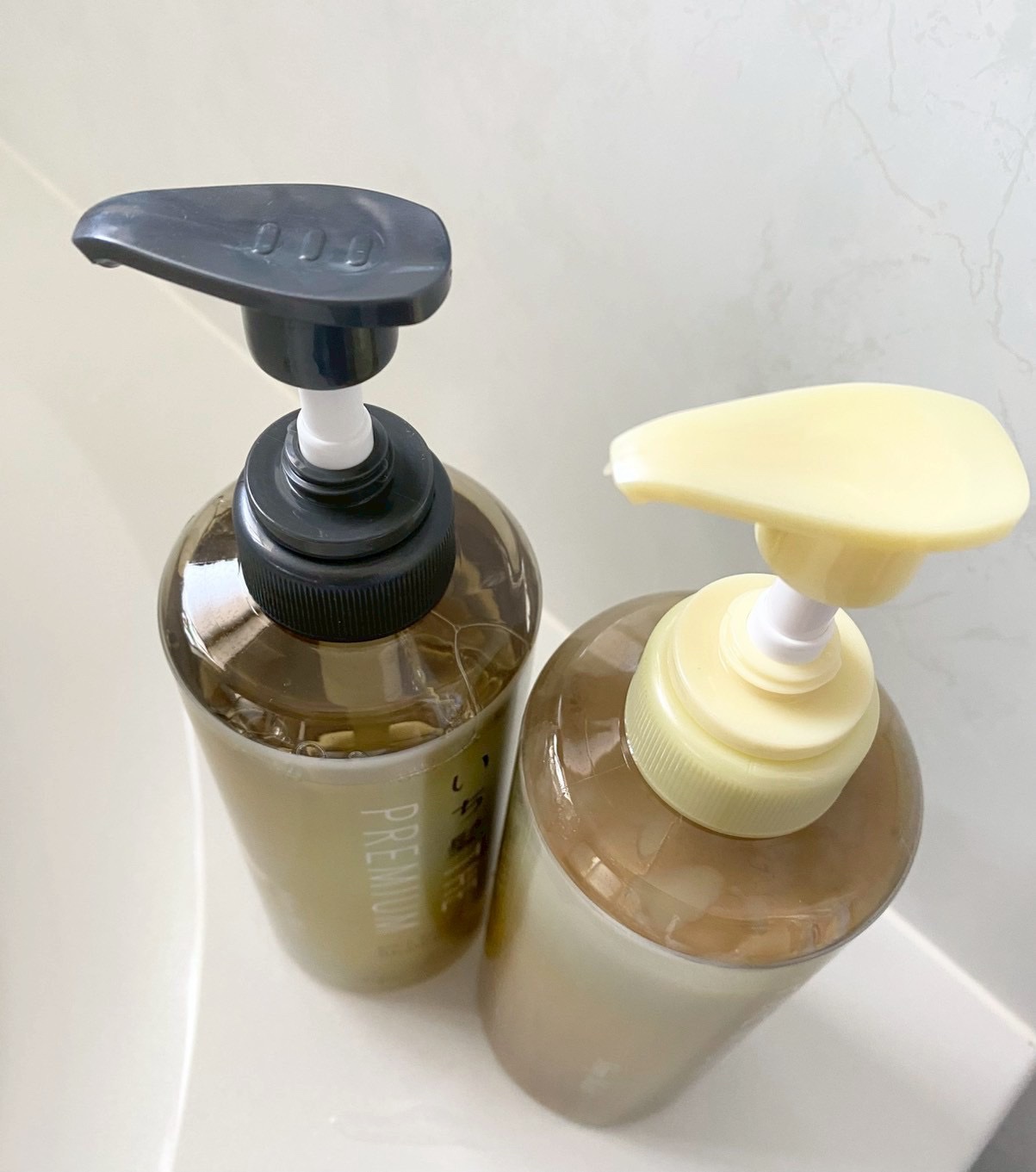 THE PREMIUM エクストラダメージケアシャンプー／トリートメント（シャイニーモイスト）/いち髪/市販シャンプーを使ったクチコミ（2枚目）