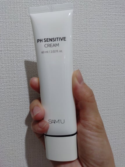 PHセンシティブクリームチューブ 60ml/SAM'U/フェイスクリームを使ったクチコミ(1枚目)