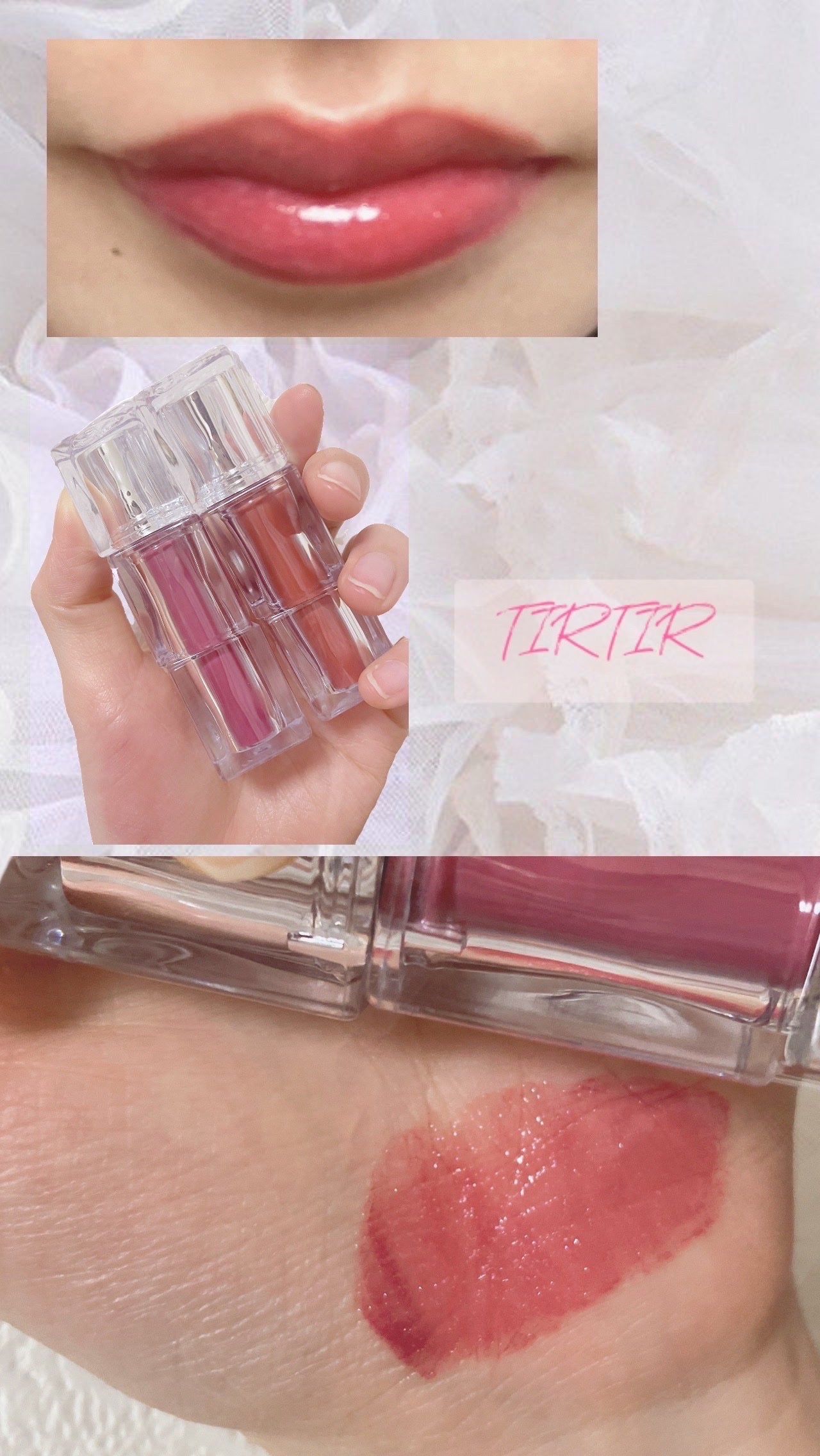 ウォーターリズムグロウティント/TIRTIR(ティルティル)/リップティントを使ったクチコミ(1枚目)