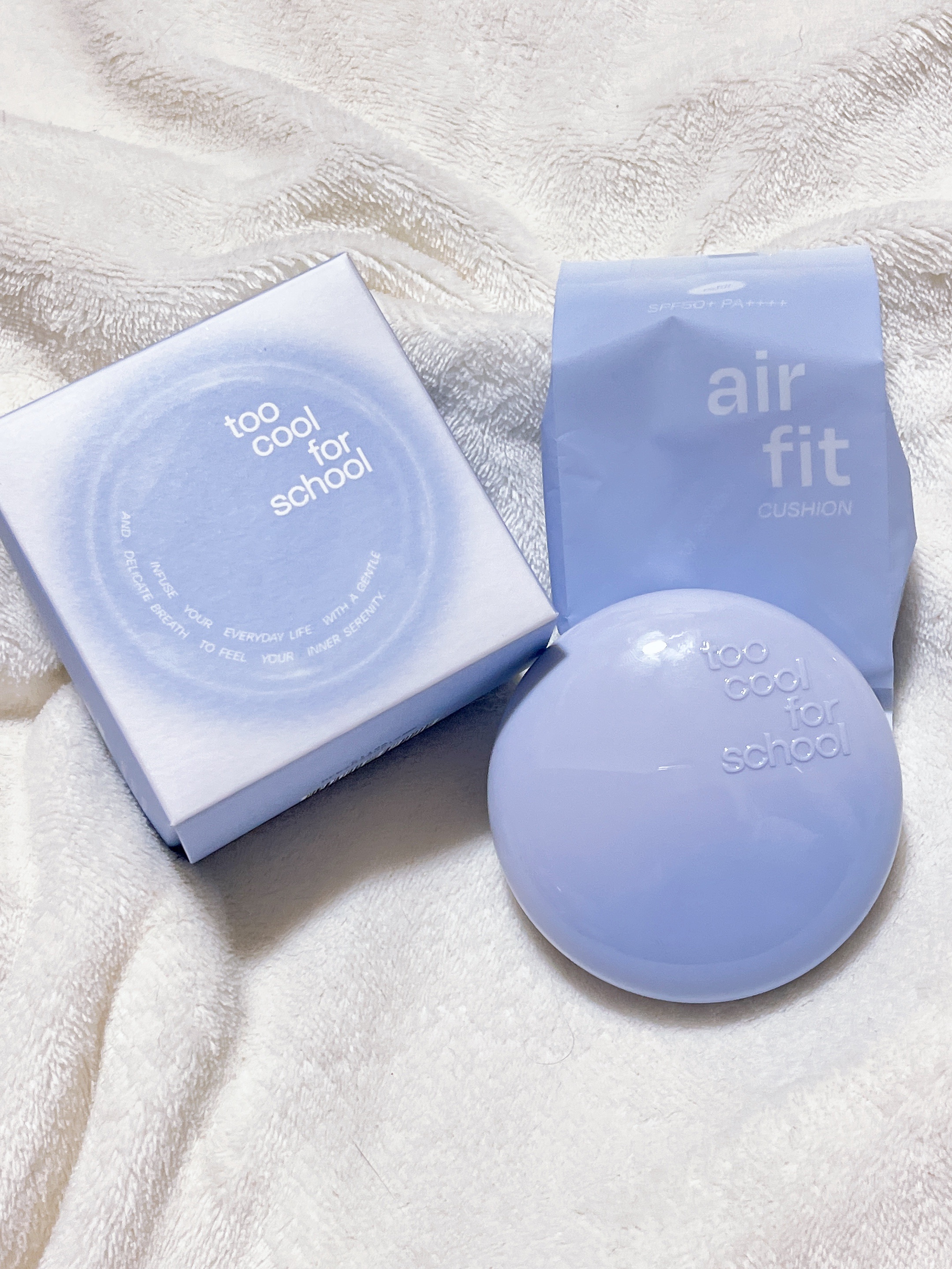 エアーフィットクッション/too cool for school/クッションファンデーションを使ったクチコミ（3枚目）