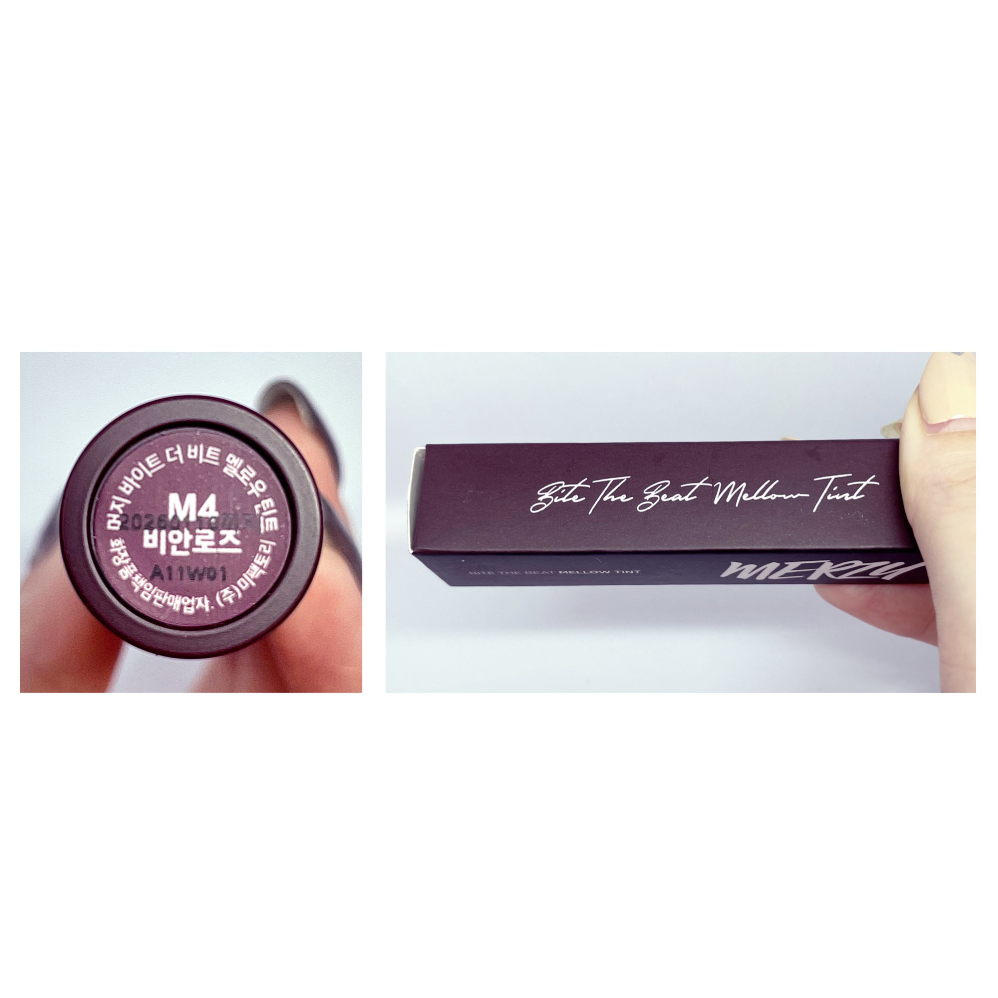 バイト ザ ビート メロウ ティント/MERZY/リップティントを使ったクチコミ（3枚目）