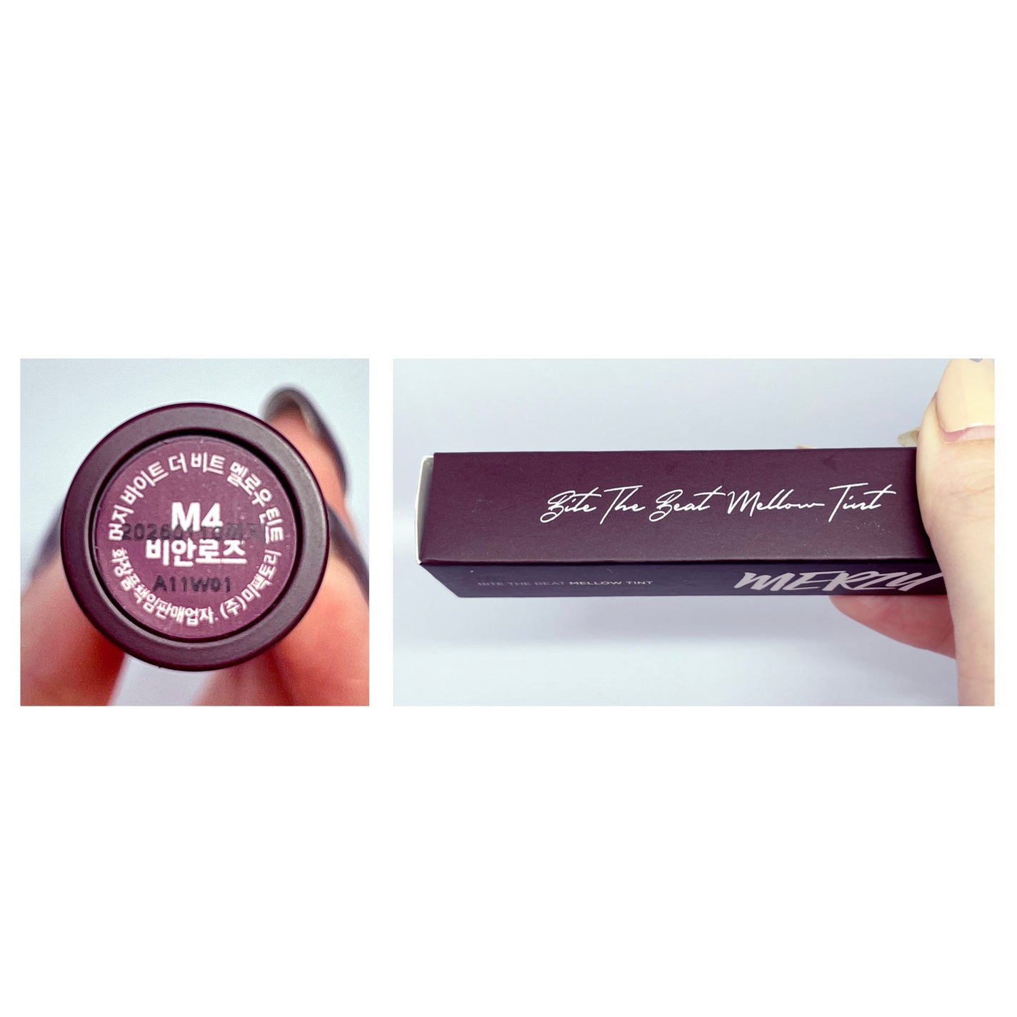 バイト ザ ビート メロウ ティント/MERZY/リップティントを使ったクチコミ(3枚目)