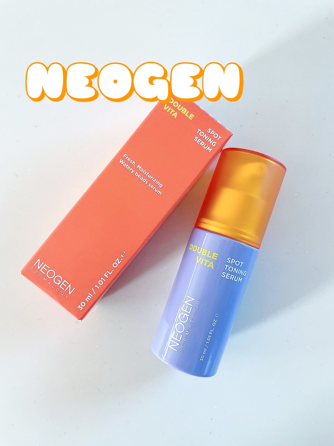 ダブルビタスポットトーニングセラム/NEOGEN/美容液を使ったクチコミ（1枚目）