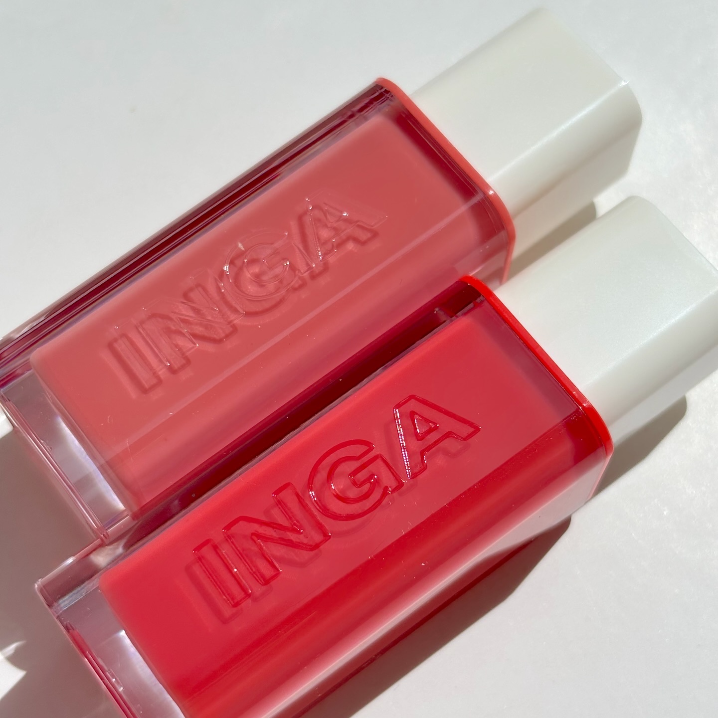 ウォーターグローリップティント/INGA/リップティントを使ったクチコミ（2枚目）