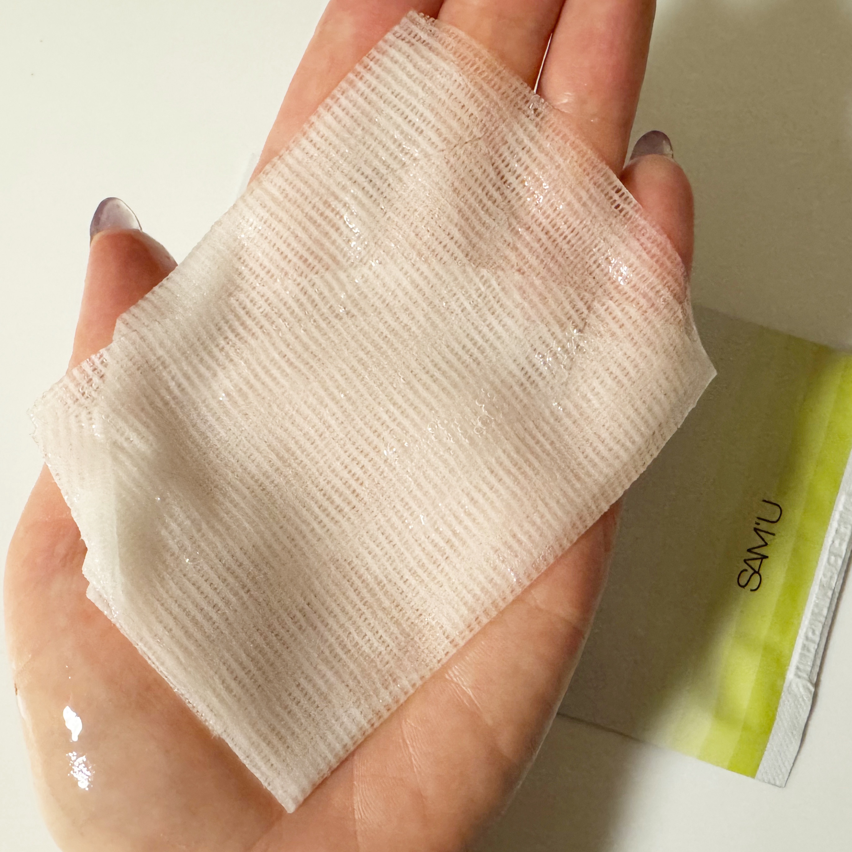 SAM'U ボーンパンテノールチリングマスクパックのクチコミ「☆☆☆
∞----------------------∞
SAM’U
  シートマスク7種
∞.....」（3枚目）