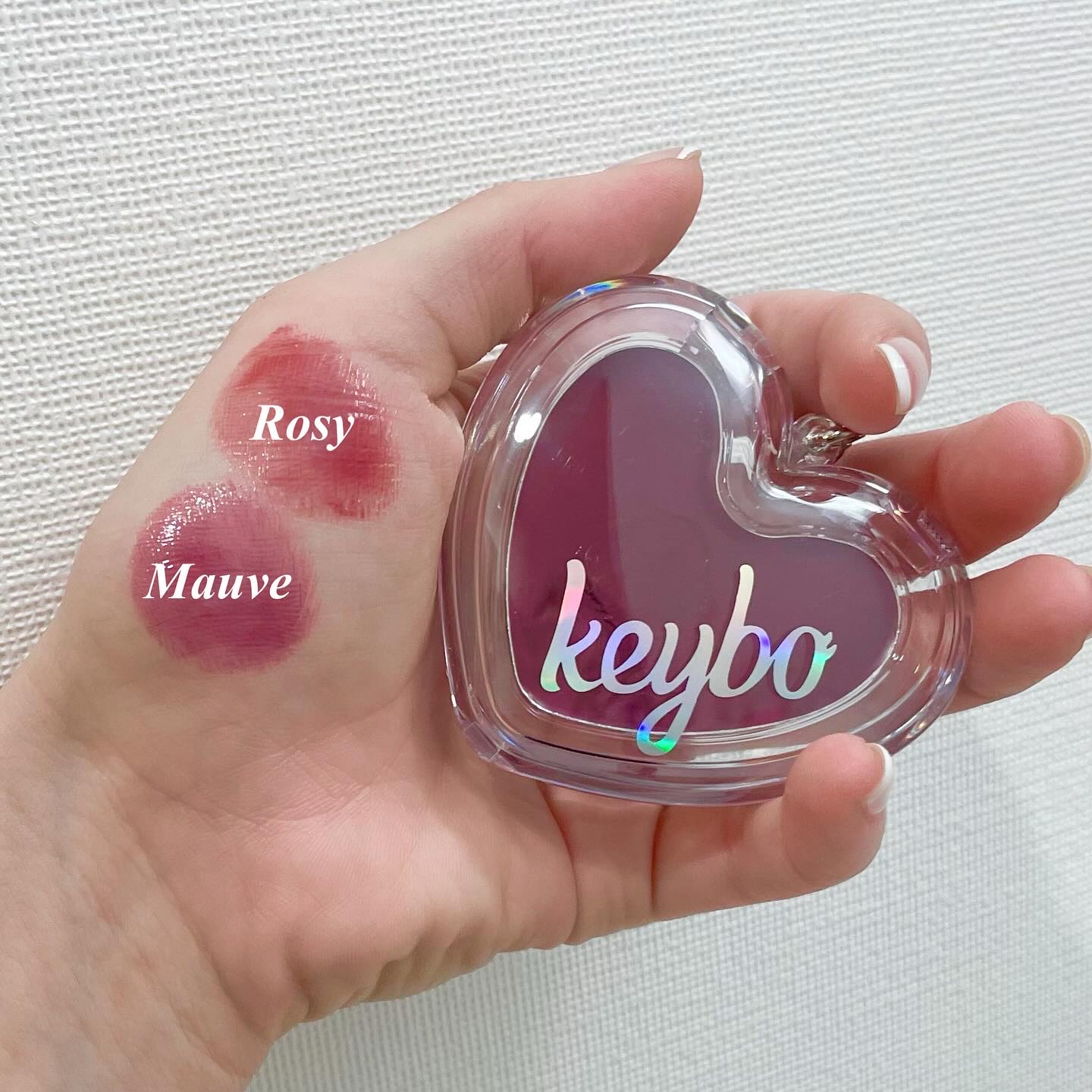 ハートキーリング リップ＆チーク/keybo/口紅を使ったクチコミ（1枚目）