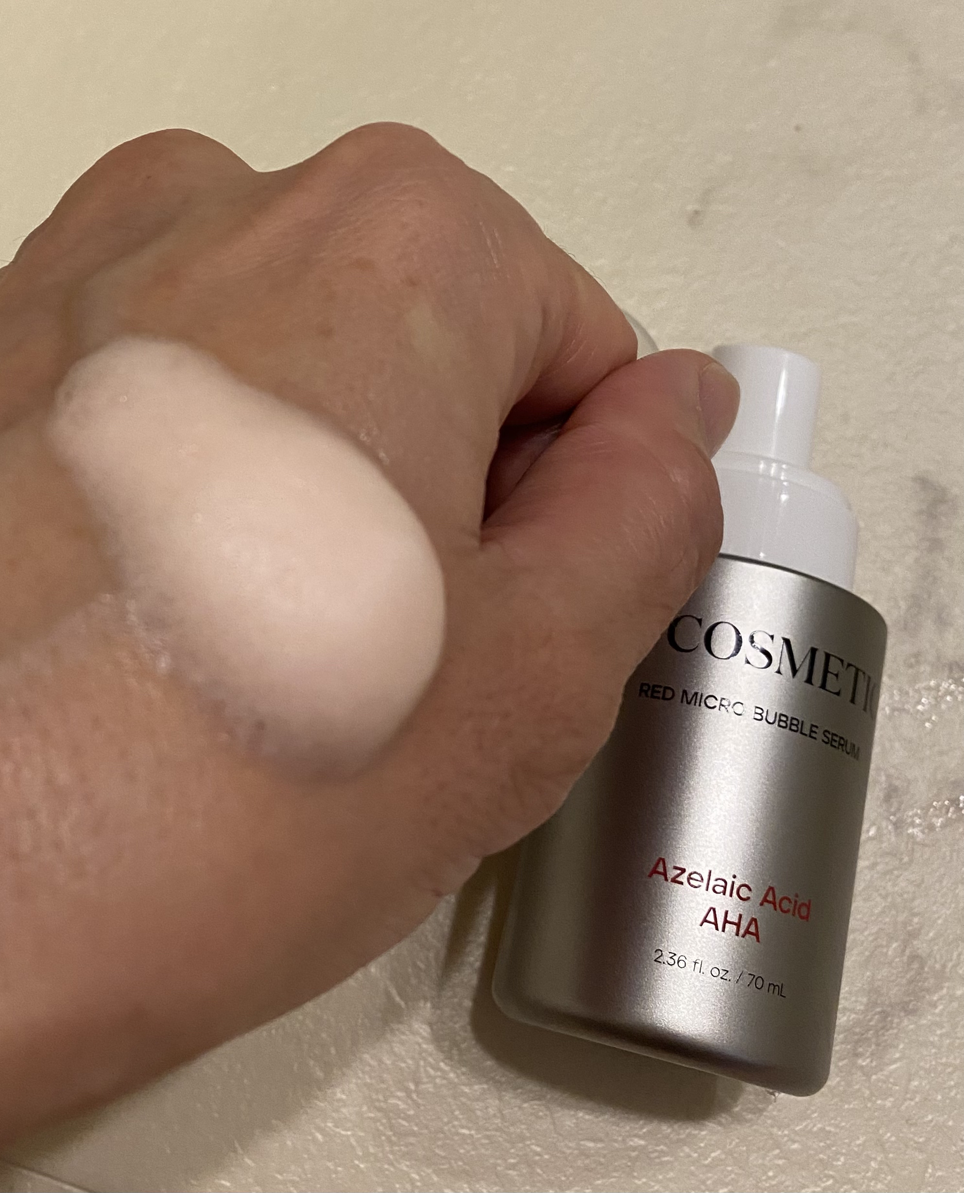 AZ AHA レッドマイクロバブルセラム/VT/美容液を使ったクチコミ（1枚目）