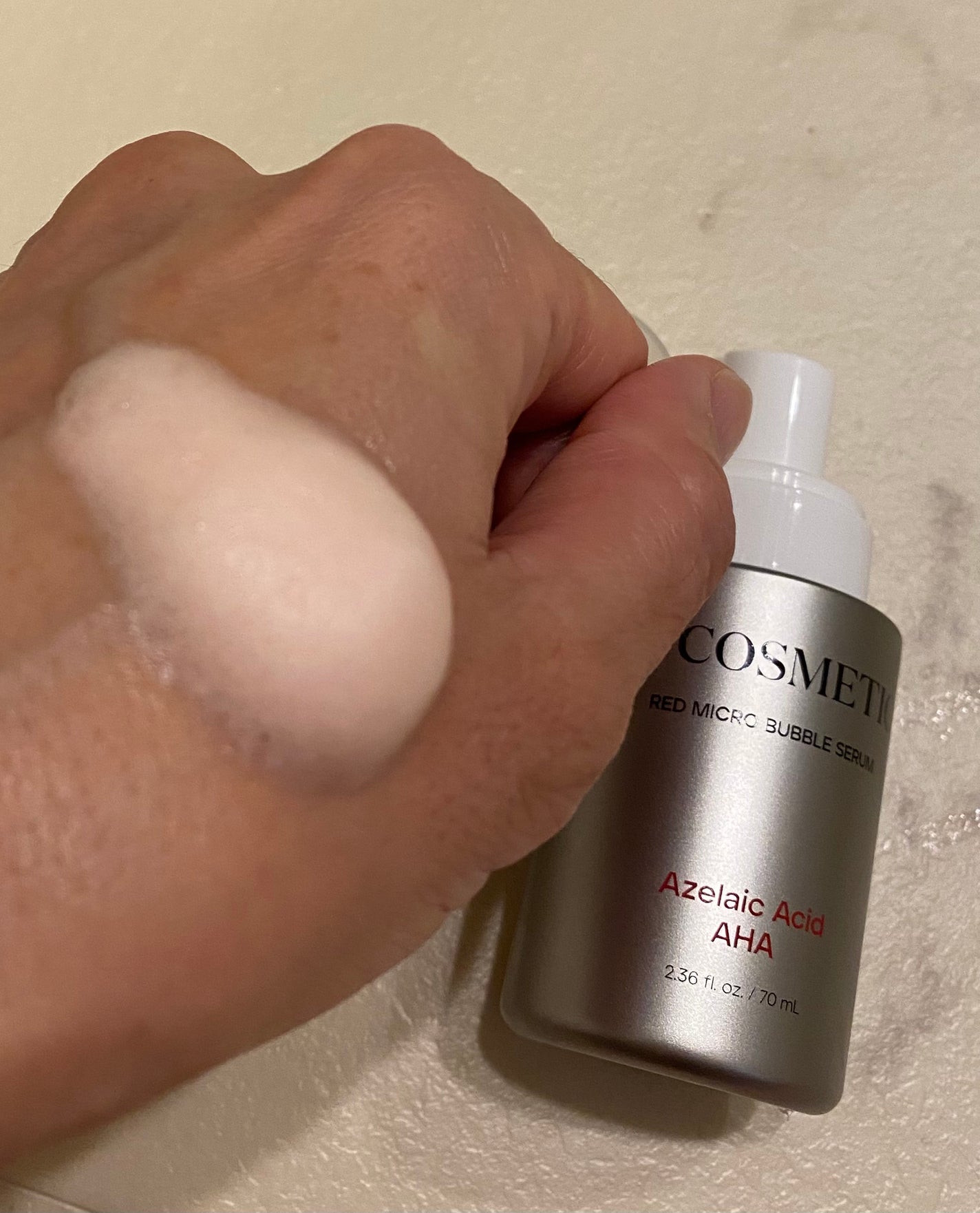 AZ AHA レッドマイクロバブルセラム/VT/美容液を使ったクチコミ(1枚目)