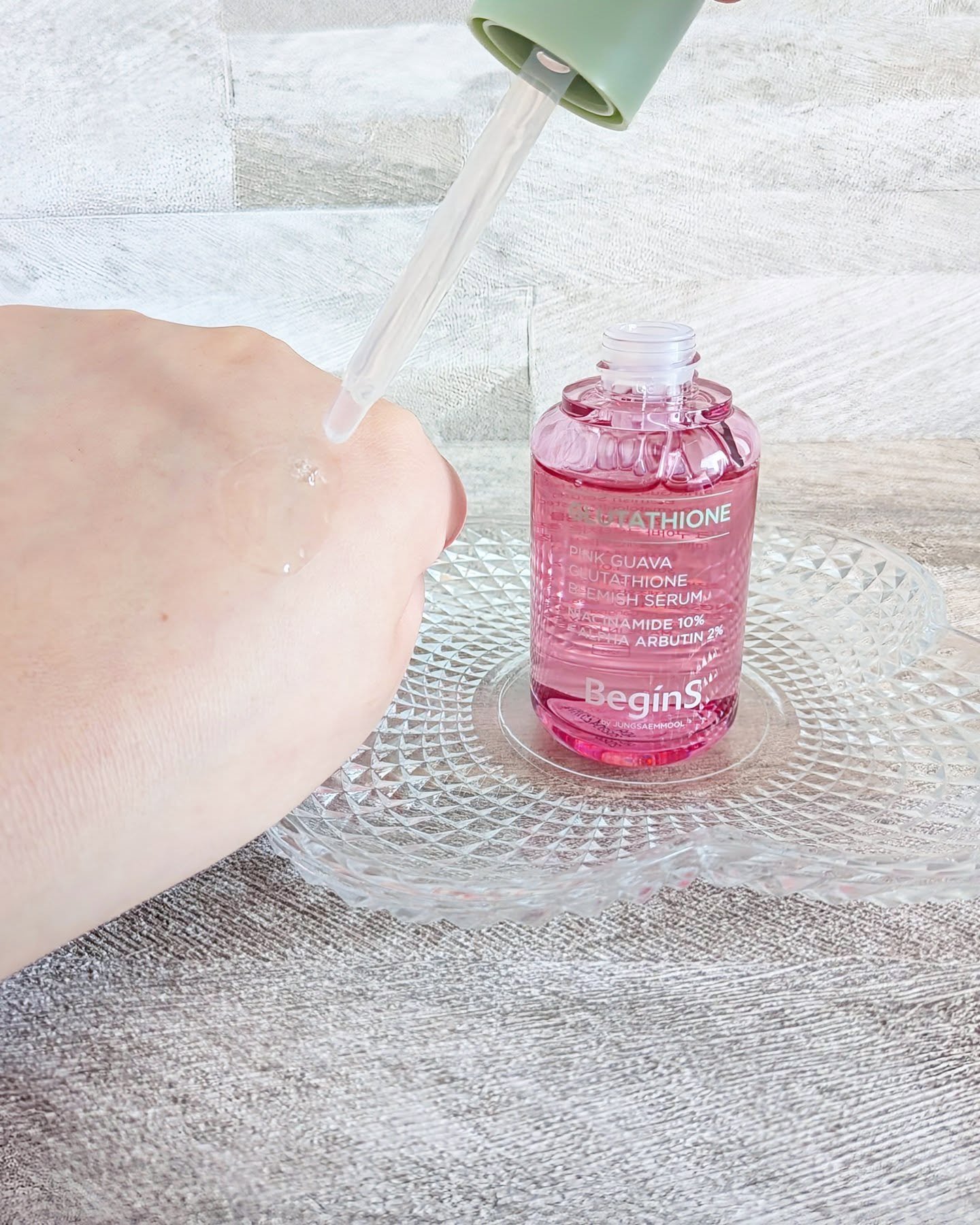 ビギンスバイジョンセンムルピンクGBセラム/BeginS by JUNGSAEMMOOL/美容液を使ったクチコミ（3枚目）