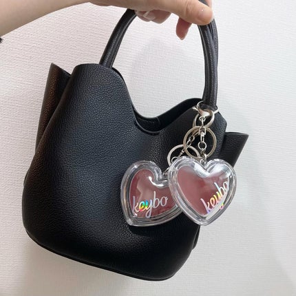 ハートキーリング リップ&チーク/keybo/口紅を使ったクチコミ(3枚目)