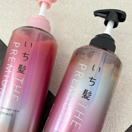 THE PREMIUM エクストラダメージケアシャンプー/トリートメント(シルキースムース)/いち髪/市販シャンプーを使ったクチコミ(1枚目)