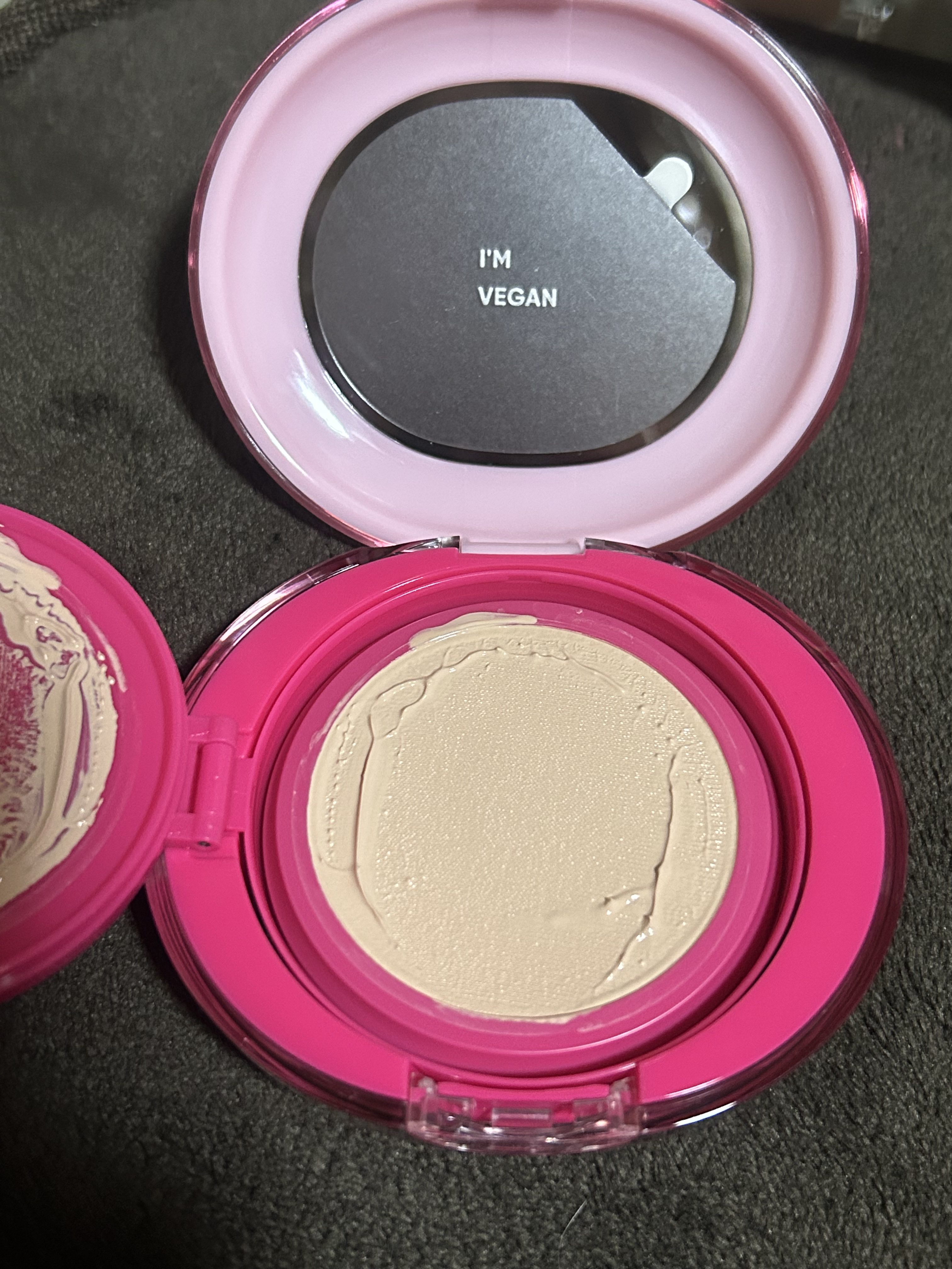 デューパワーヴィーガンクッション/AMUSE/クッションファンデーションを使ったクチコミ（3枚目）