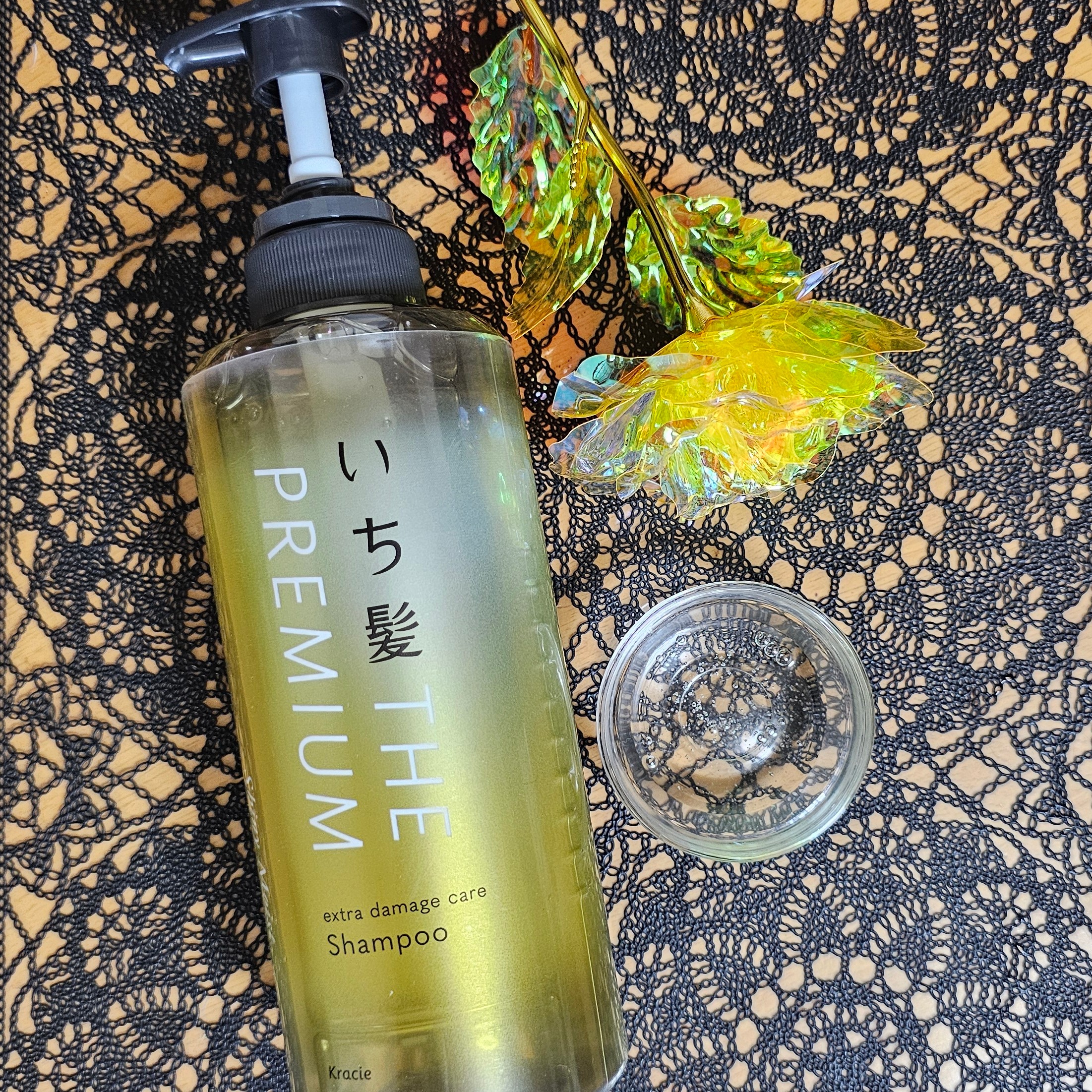 THE PREMIUM エクストラダメージケアシャンプー／トリートメント（シャイニーモイスト）/いち髪/市販シャンプーを使ったクチコミ（2枚目）